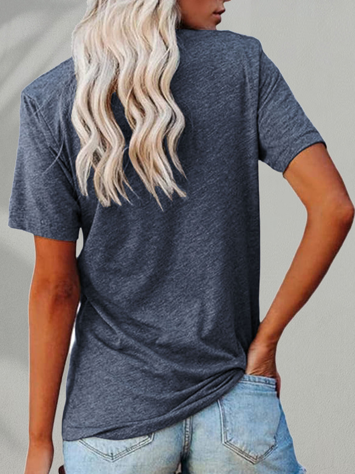 Dear Person Behind Me Graphic T-Shirt for Women Double-Sided Print Inspirational Crew Neck Short Sleeve Casual Tee Gift for Best Friend Couple Soulmate Summer