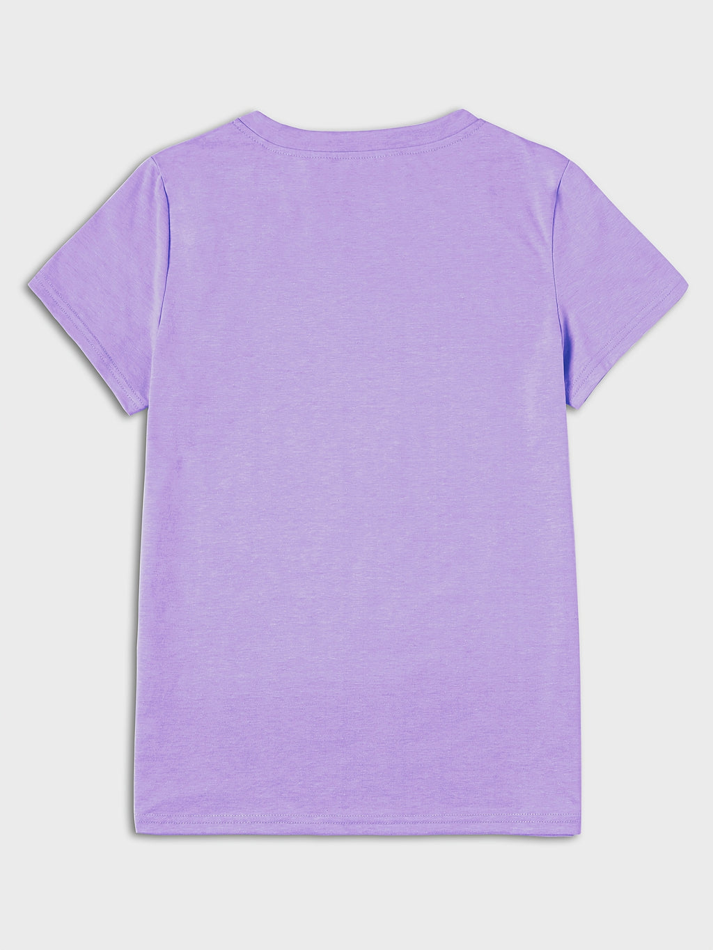 Fashionable Print Crew Neck T-Shirt for Women - Lightweight Breathable Polyester Casual Short Sleeve Tee Spring Summer Everyday Wear
