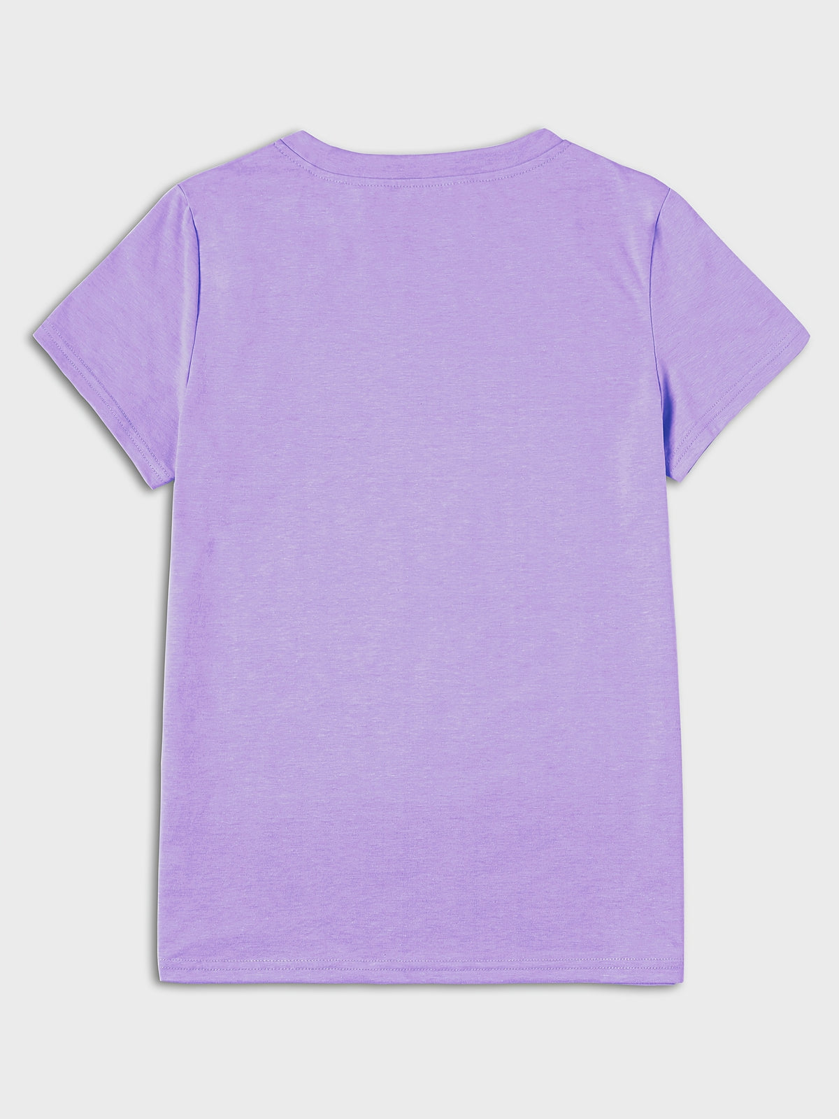 Fashionable Print Crew Neck T-Shirt for Women - Lightweight Breathable Polyester Casual Short Sleeve Tee Spring Summer Everyday Wear