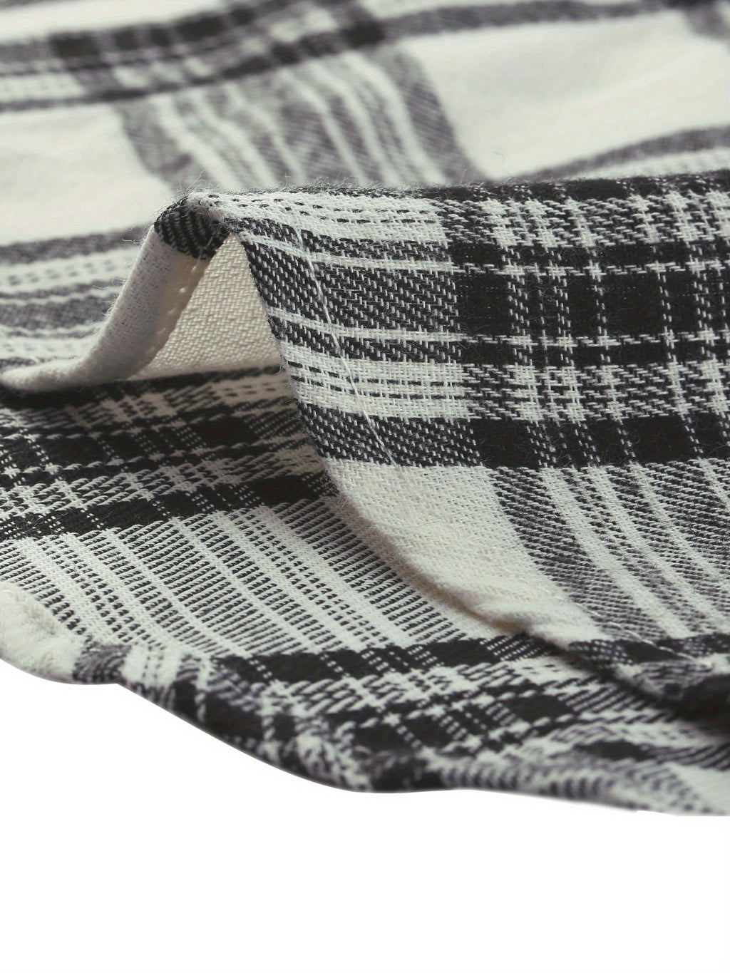 Western Plaid Button Shirt for Women | Classic Flannel Checkered Long Sleeve Top | Casual Country Style Blouse | Machine Washable Women's Plaid Shirt