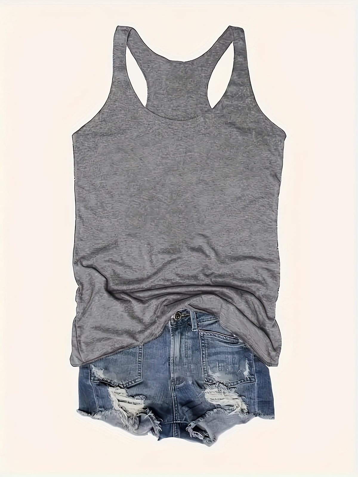 5-Pack Sleeveless Tank Tops for Women | Round Neck Stretchy Casual Cami Tops | Multipack Basic Layering Tops | Spring Summer Everyday Vest Tank Women