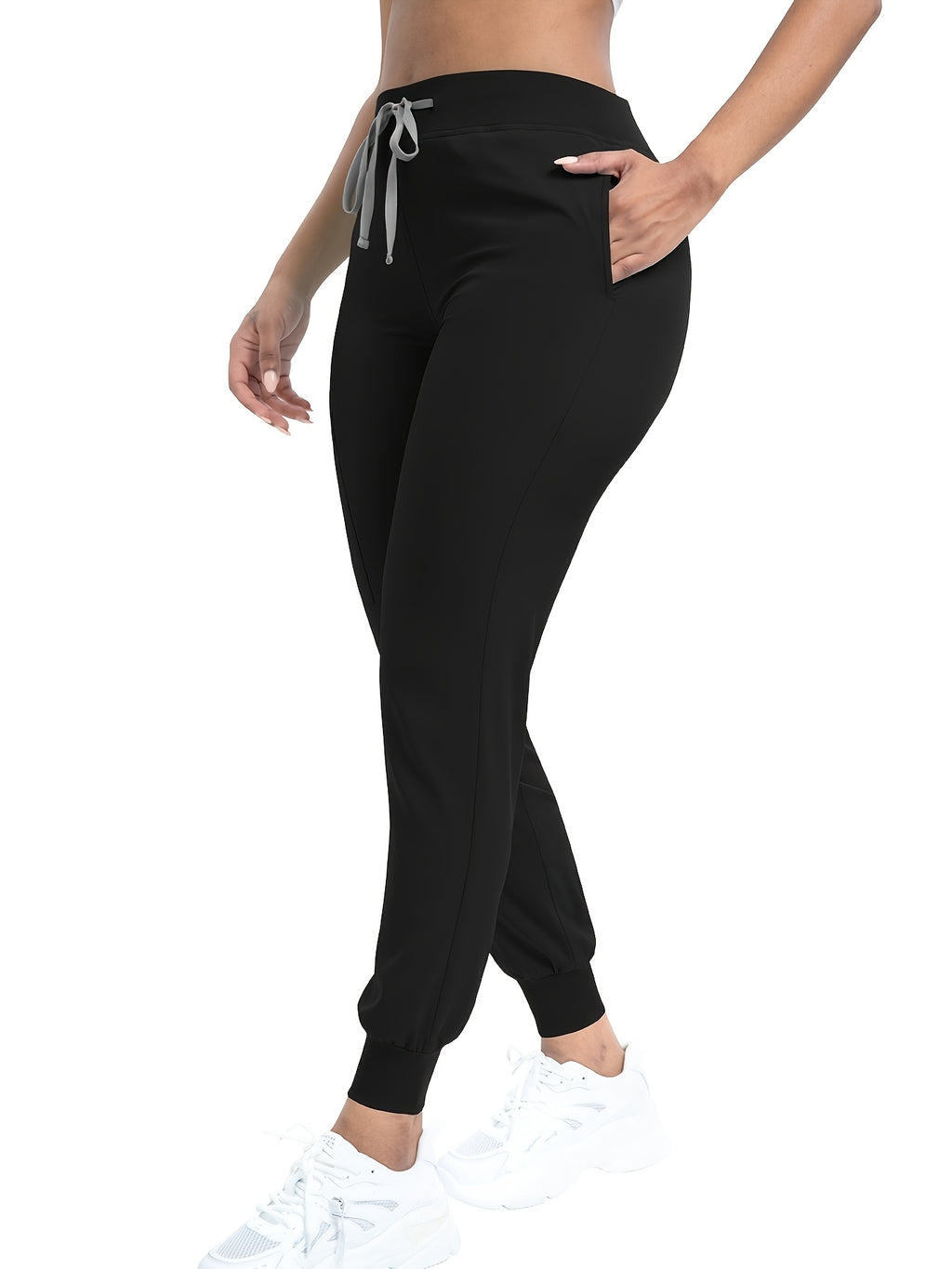 Women Scrub Set V-Neck Top & Jogger Pants 2pcs Nursing Uniform Suit Workwear for Hospital Dental Clinic Pet Clinic | Mira Roam