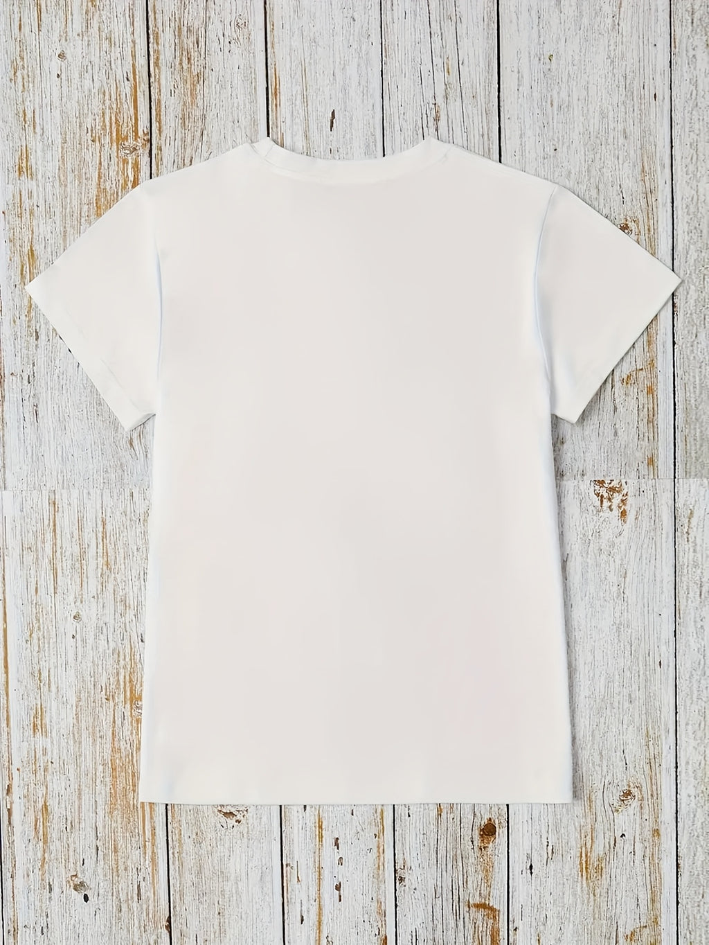 Pink Floral Heart Pattern T-Shirt Women Loose Fit Crew Neck Retro Short Sleeve Casual Top Micro Stretch Wardrobe Essential Spring Summer Autumn S-XXL