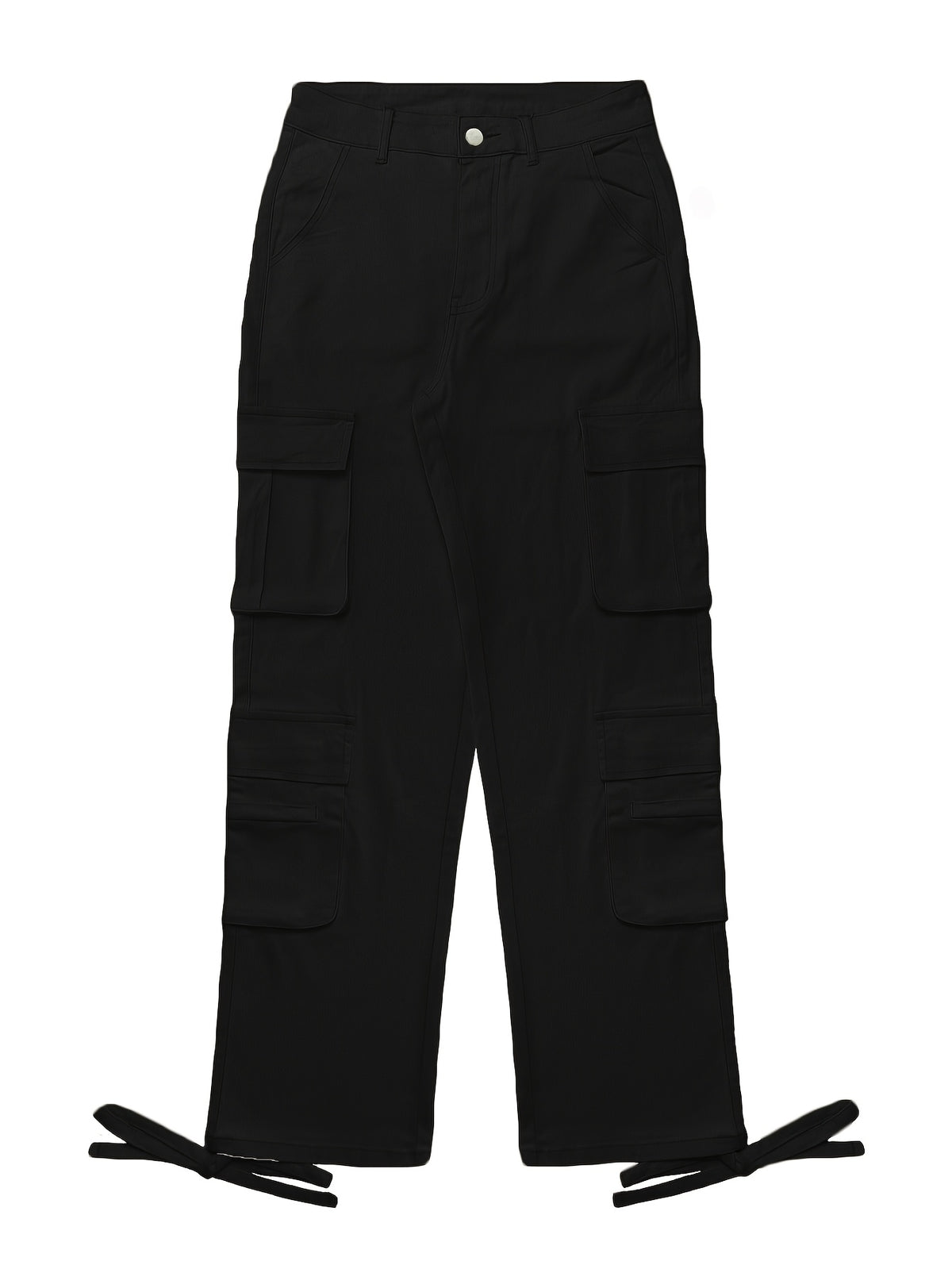 Low Waist Cargo Denim Pants Women Street Hip-Hop Style Multi Pocket Wide Leg Workwear Casual Jeans Apricot Grey Khaki S-XXL