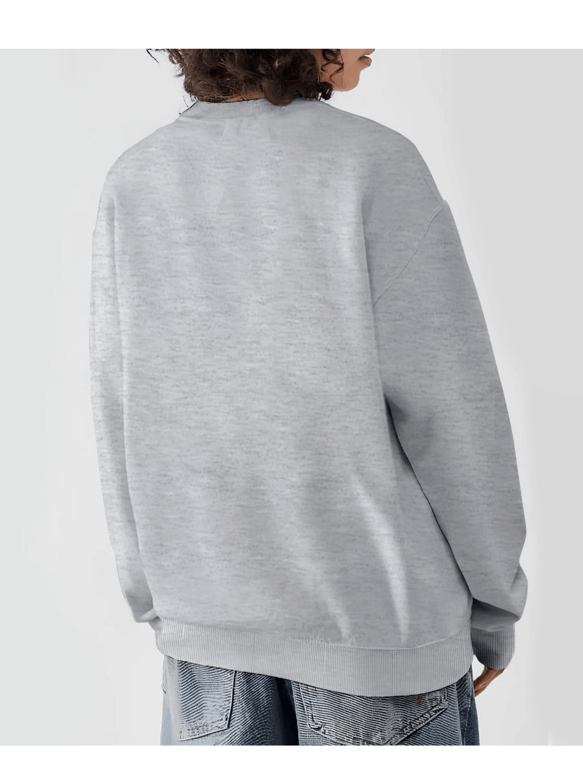 Women Blessed Graphic Pullover Sweatshirt Soft Casual Long Sleeve Crewneck Fall Holiday Party Top Machine Washable Grey Black White S-XXL