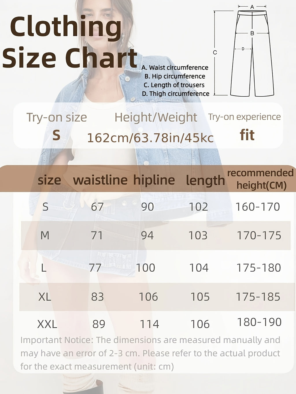 Women's Retro Straight Leg Jeans Mid Rise Relaxed Fit Multi-Pocket Vintage Washed Whisker Denim Casual Workwear Classic Blue