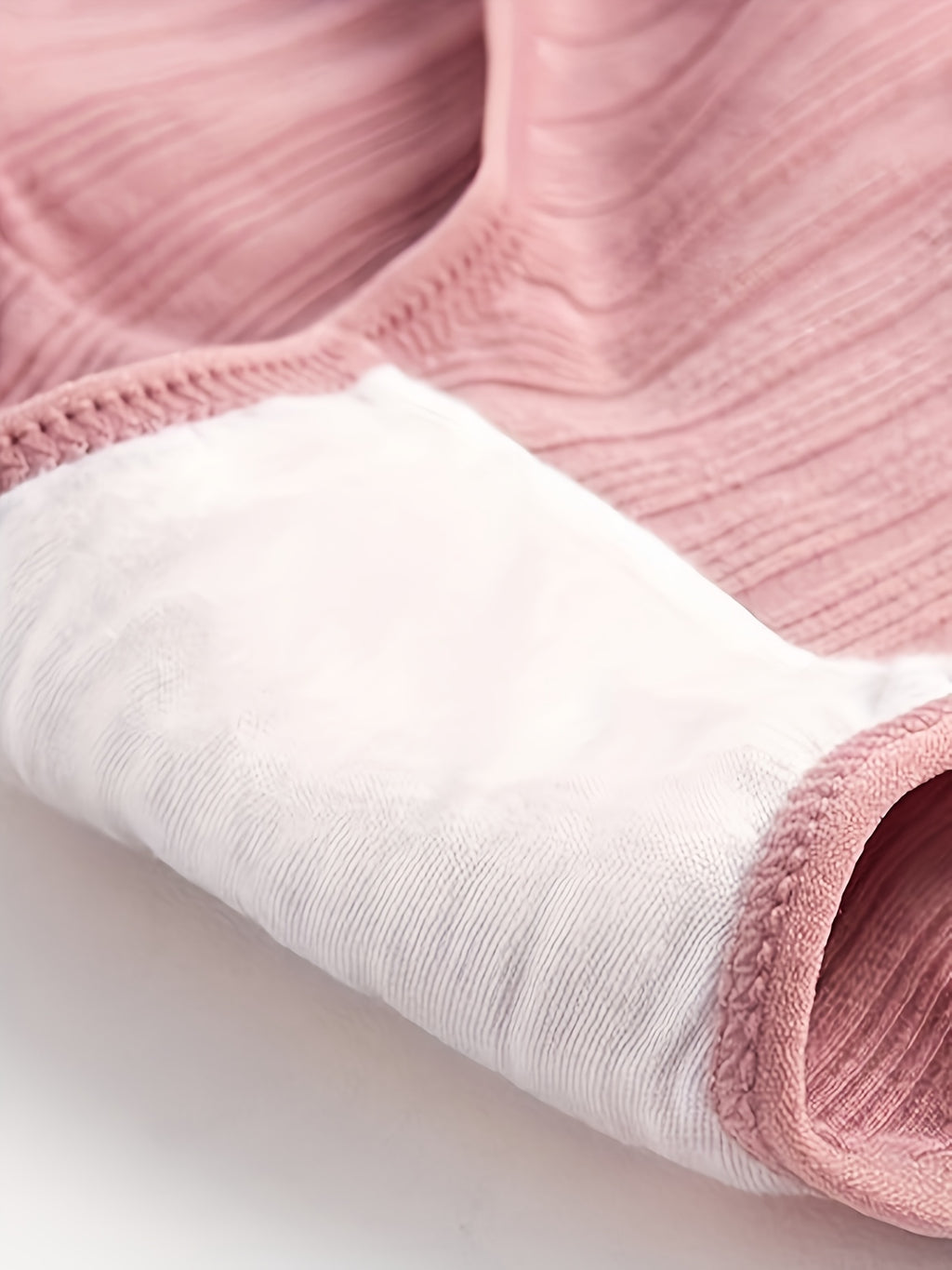 Maternity Underwear Set 4 Pack Women Seamless Lace Trim Mid Rise Pregnancy Panties Soft Stretch Comfortable Briefs