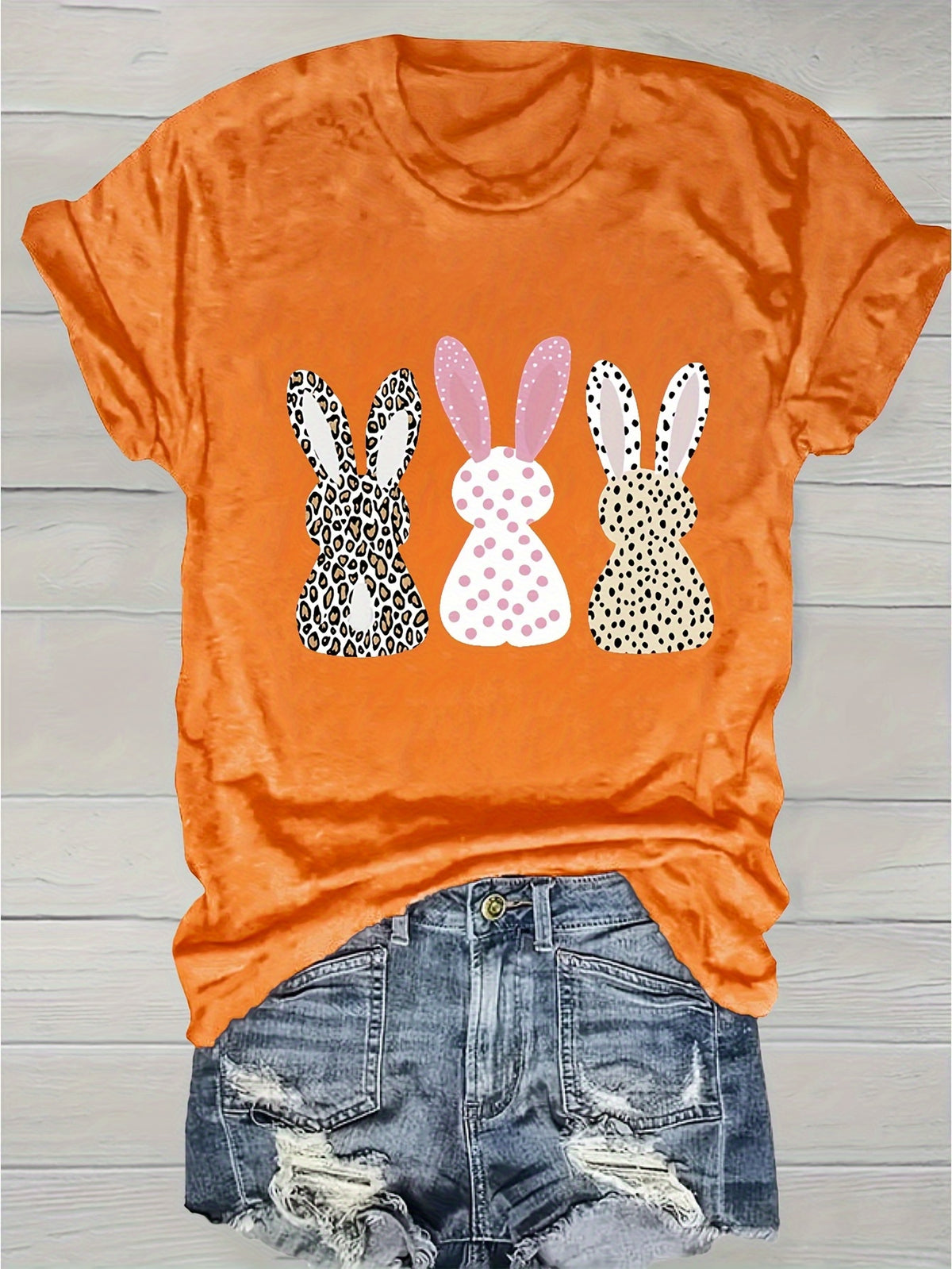 Letter A Print T-Shirt Women Crew Neck Short Sleeve Casual Applique Graphic Tee Medium Stretch Machine Washable Spring Summer Top S-XXL
