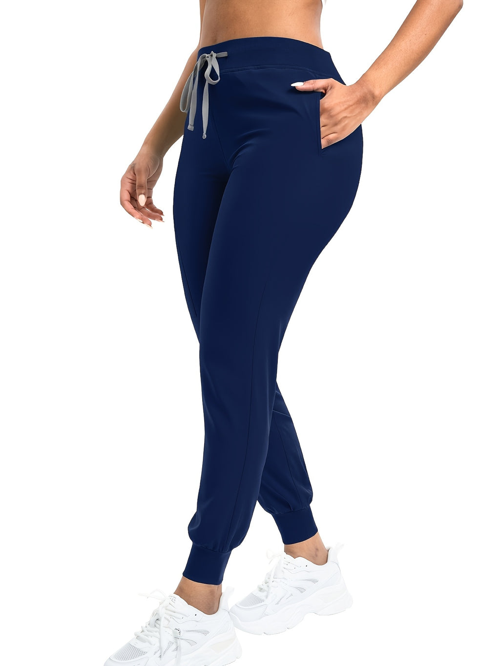 Women Scrub Set V-Neck Top & Jogger Pants 2pcs Nursing Uniform Suit Workwear for Hospital Dental Clinic Pet Clinic | Mira Roam