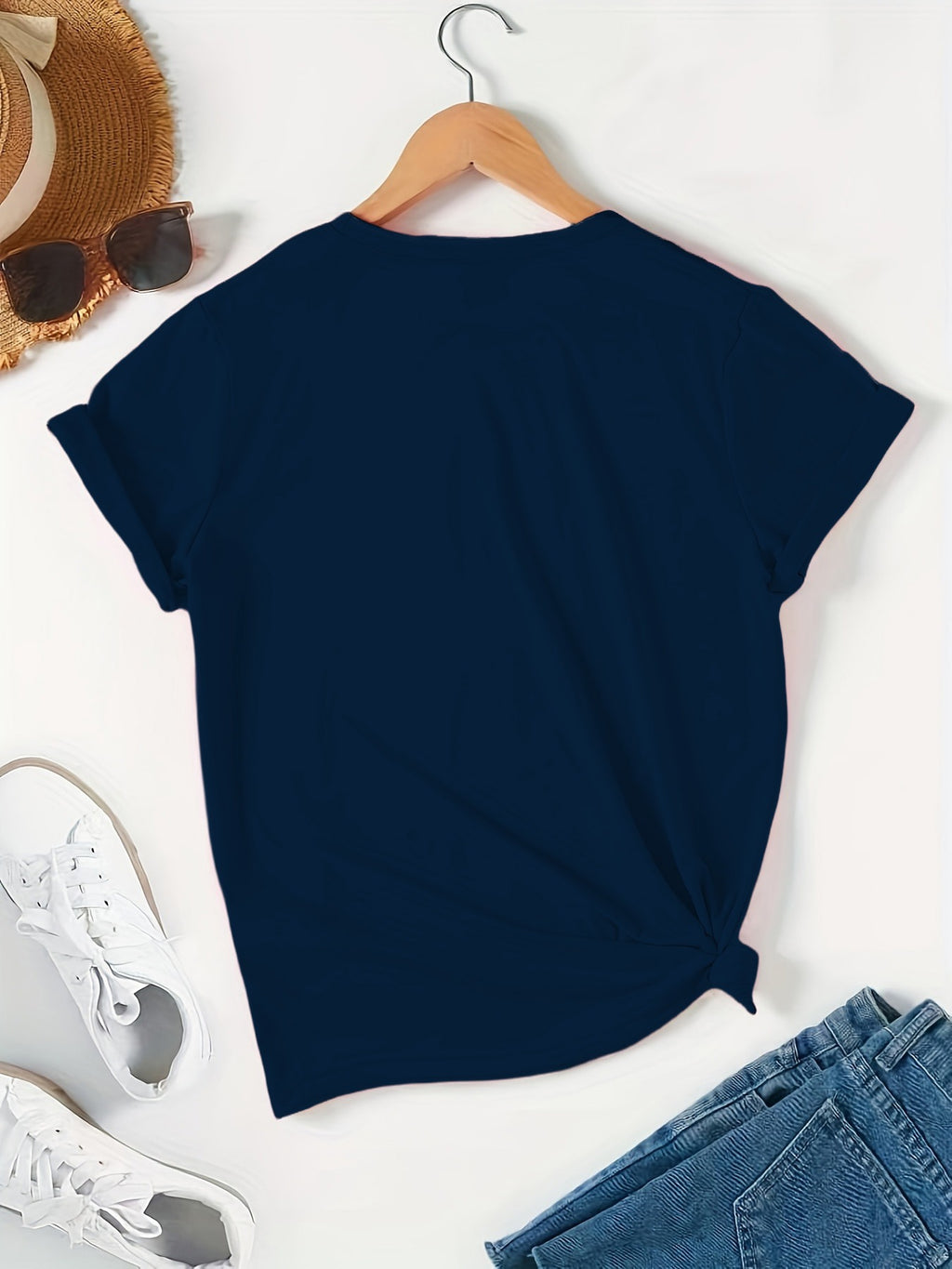 Maternity T-Shirt Women Tropical Flower Alphabet Print Front Back Graphic Tee Street Style Plus Size Pregnancy Top Casual Loose Fit