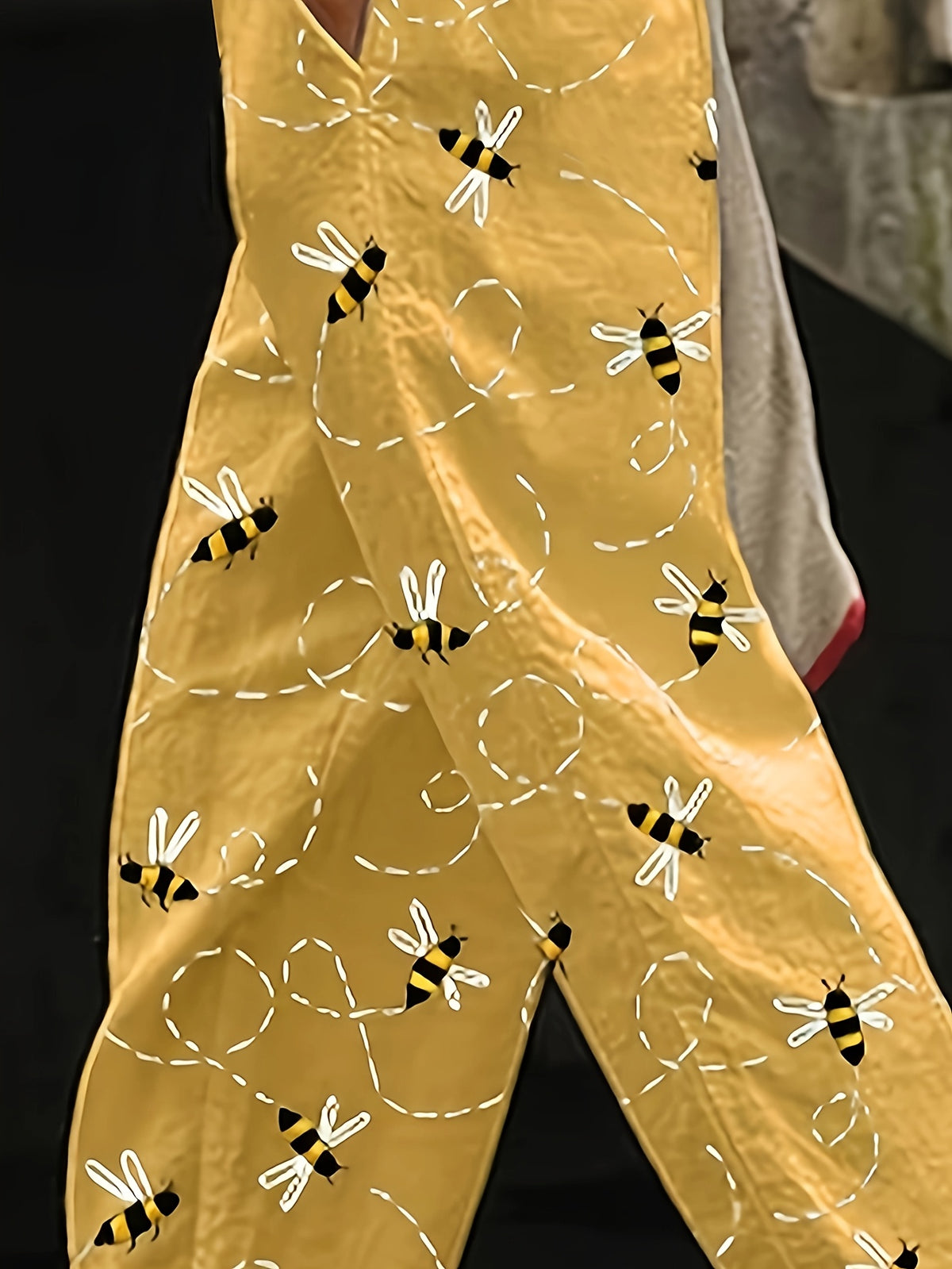 Geometric Print Pants Women Casual Stylish European American Fashion Trendy Straight Leg Trousers Chic Everyday Bottoms S-XXL