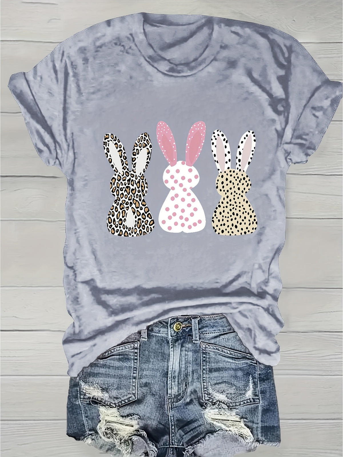 Letter A Print T-Shirt Women Crew Neck Short Sleeve Casual Applique Graphic Tee Medium Stretch Machine Washable Spring Summer Top S-XXL