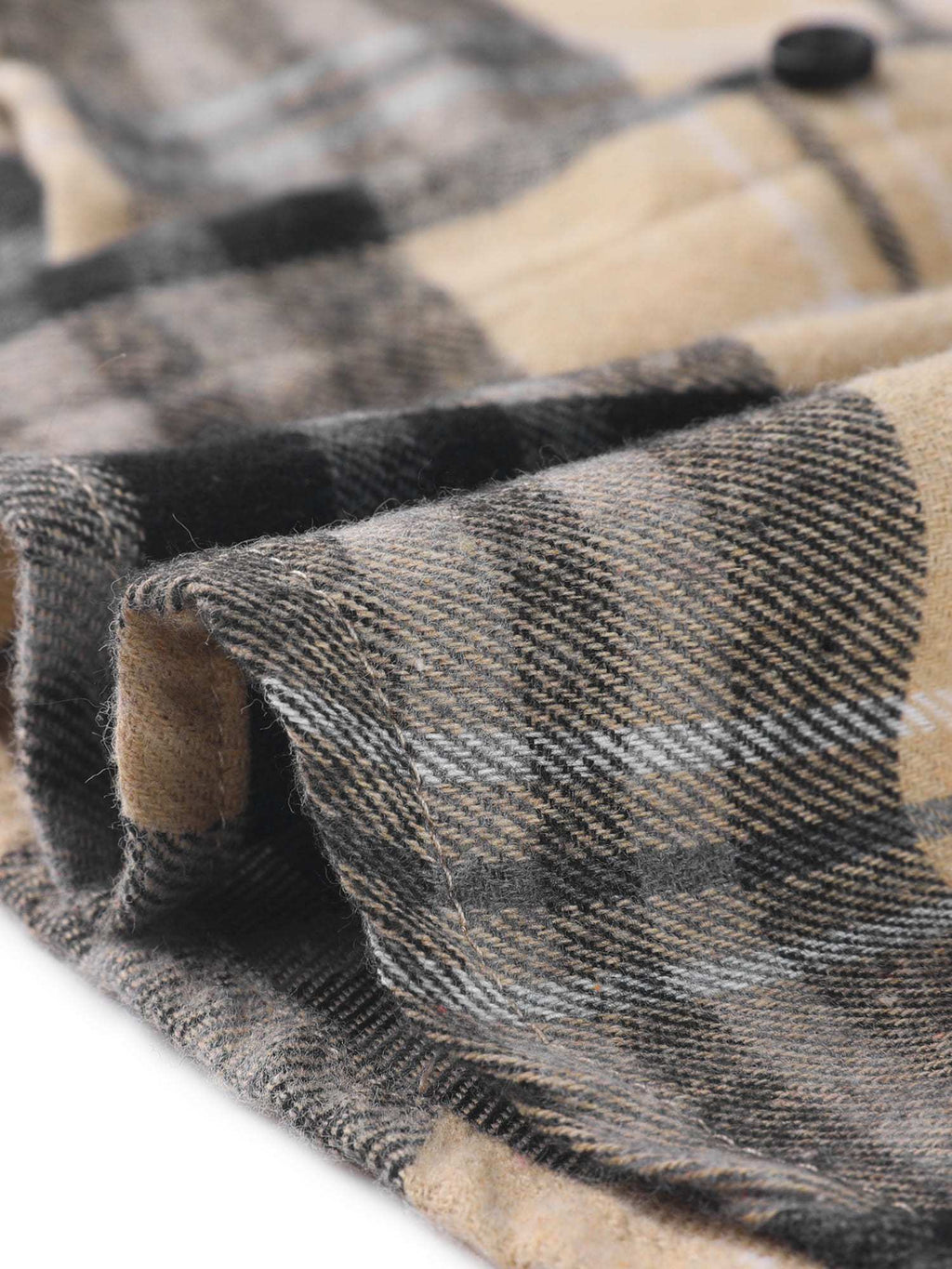 Western Plaid Button Shirt for Women | Classic Flannel Checkered Long Sleeve Top | Casual Country Style Blouse | Machine Washable Women's Plaid Shirt
