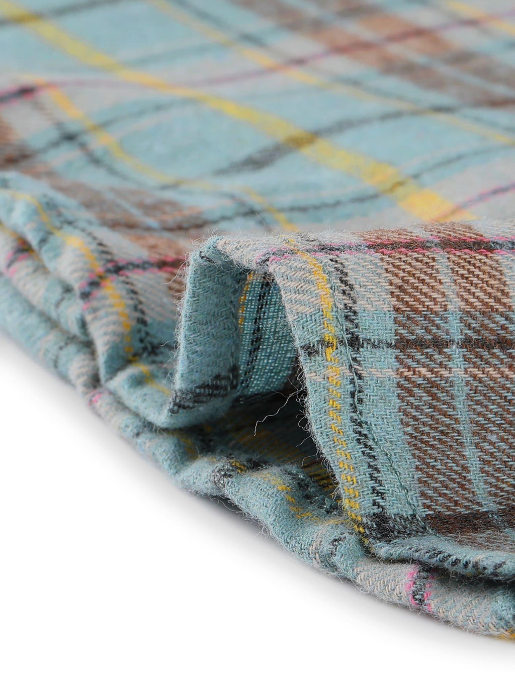 Western Plaid Button Shirt for Women | Classic Flannel Checkered Long Sleeve Top | Casual Country Style Blouse | Machine Washable Women's Plaid Shirt
