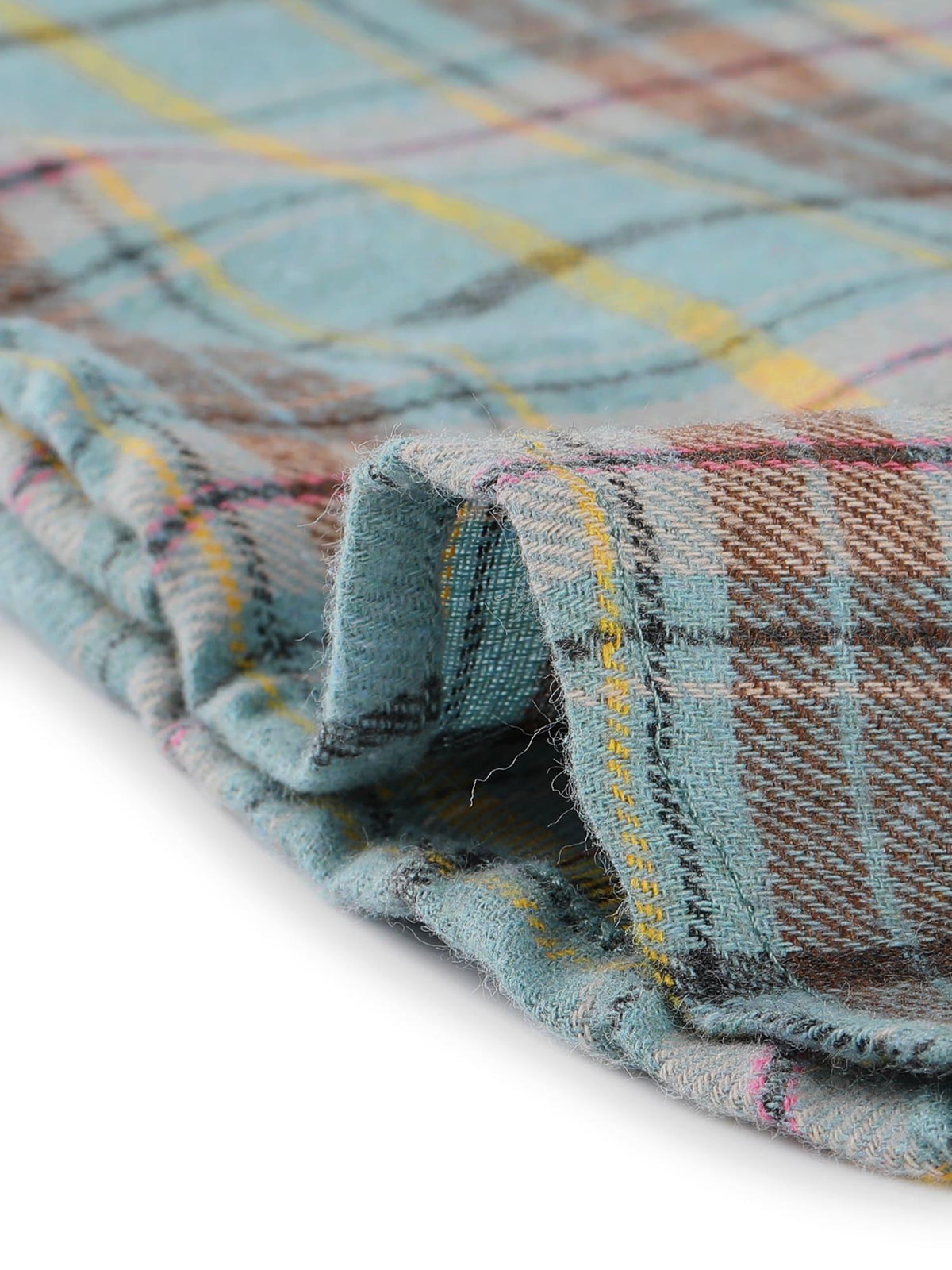 Western Plaid Button Shirt for Women | Classic Flannel Checkered Long Sleeve Top | Casual Country Style Blouse | Machine Washable Women's Plaid Shirt