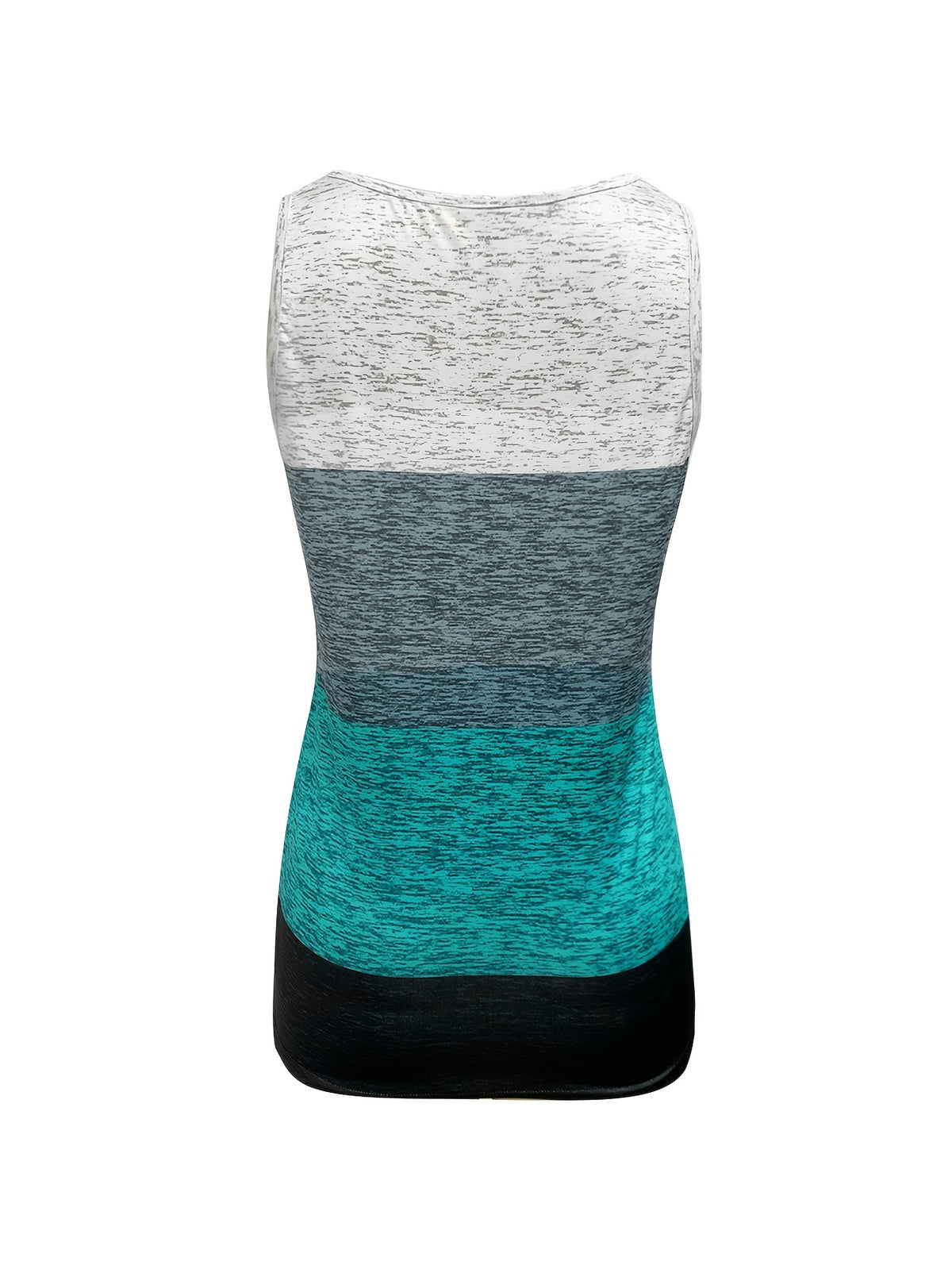 Color Block Print Vacation Vest Top Women Sleeveless Casual Cami Blouse Spring Summer Beach Holiday Fashion Top Trendy Colorful Tank S-XXL