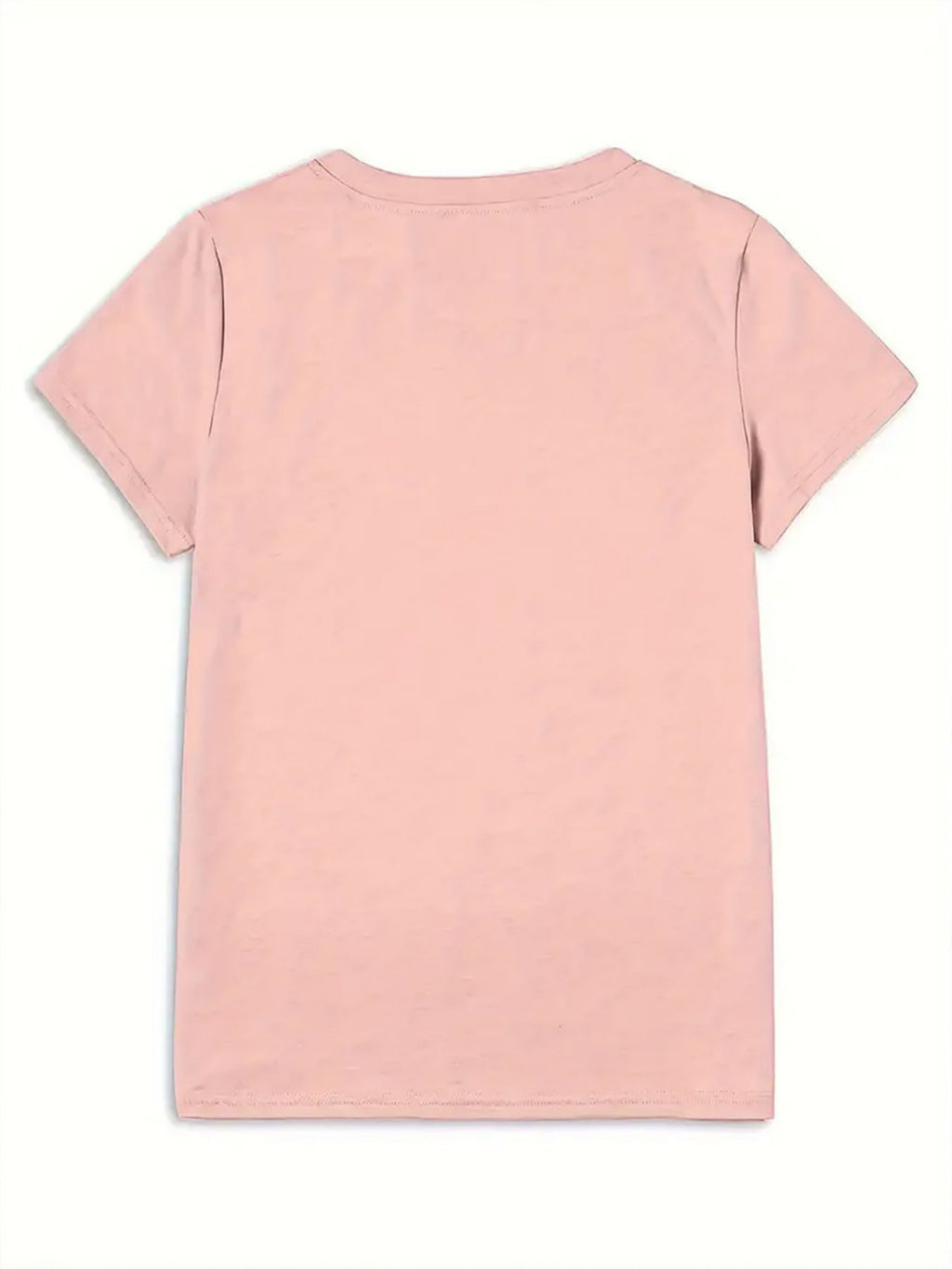 Floral MIMI Print Women T-Shirt Short Sleeve Loose Crew Neck Casual Graphic Tee Breathable Lightweight Everyday Top