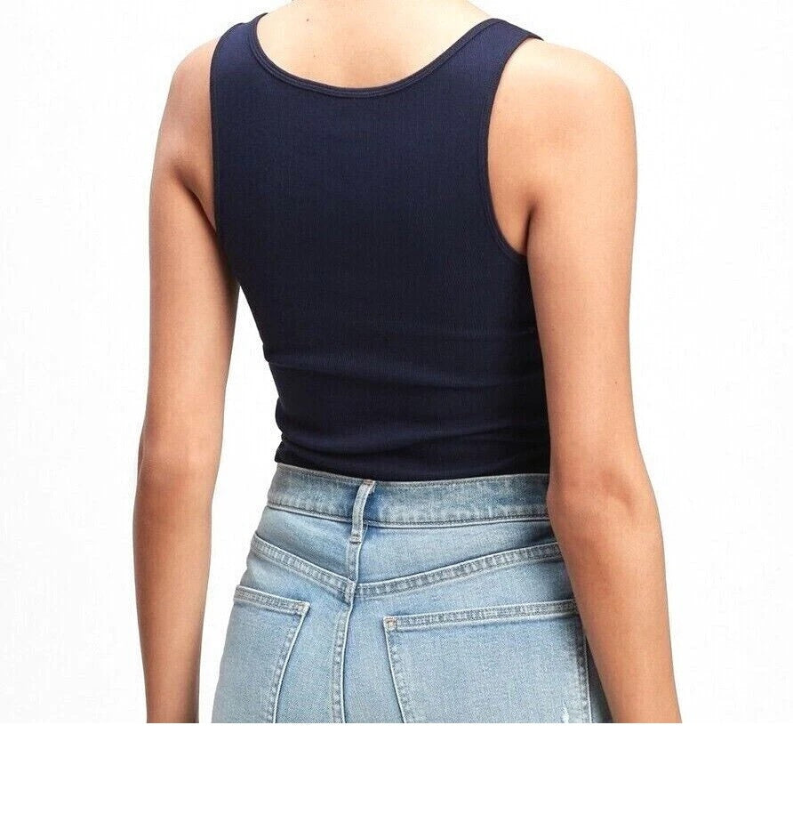 Women's 100% Cotton Ribbed Tank Top Sleeveless Round Neck Multi-Pack Random Colors 3-12pcs S-XXL