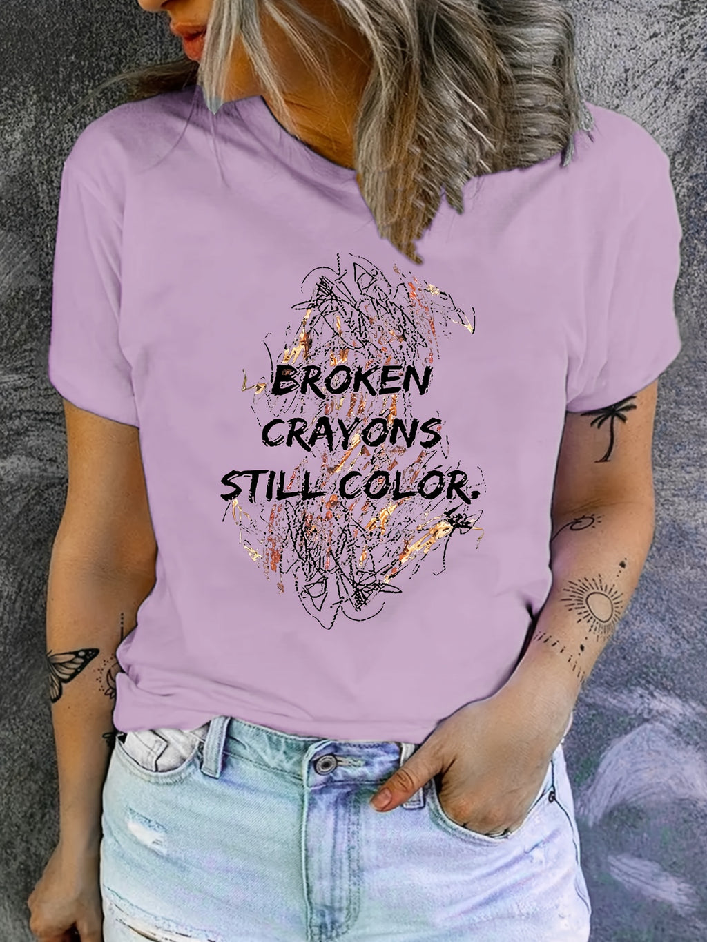 Illustration Drawing Print T-Shirt Women Crew Neck Short Sleeve Casual Graphic Tee 180gsm Polyester Medium Stretch Lightweight Spring Summer Top S-XXL