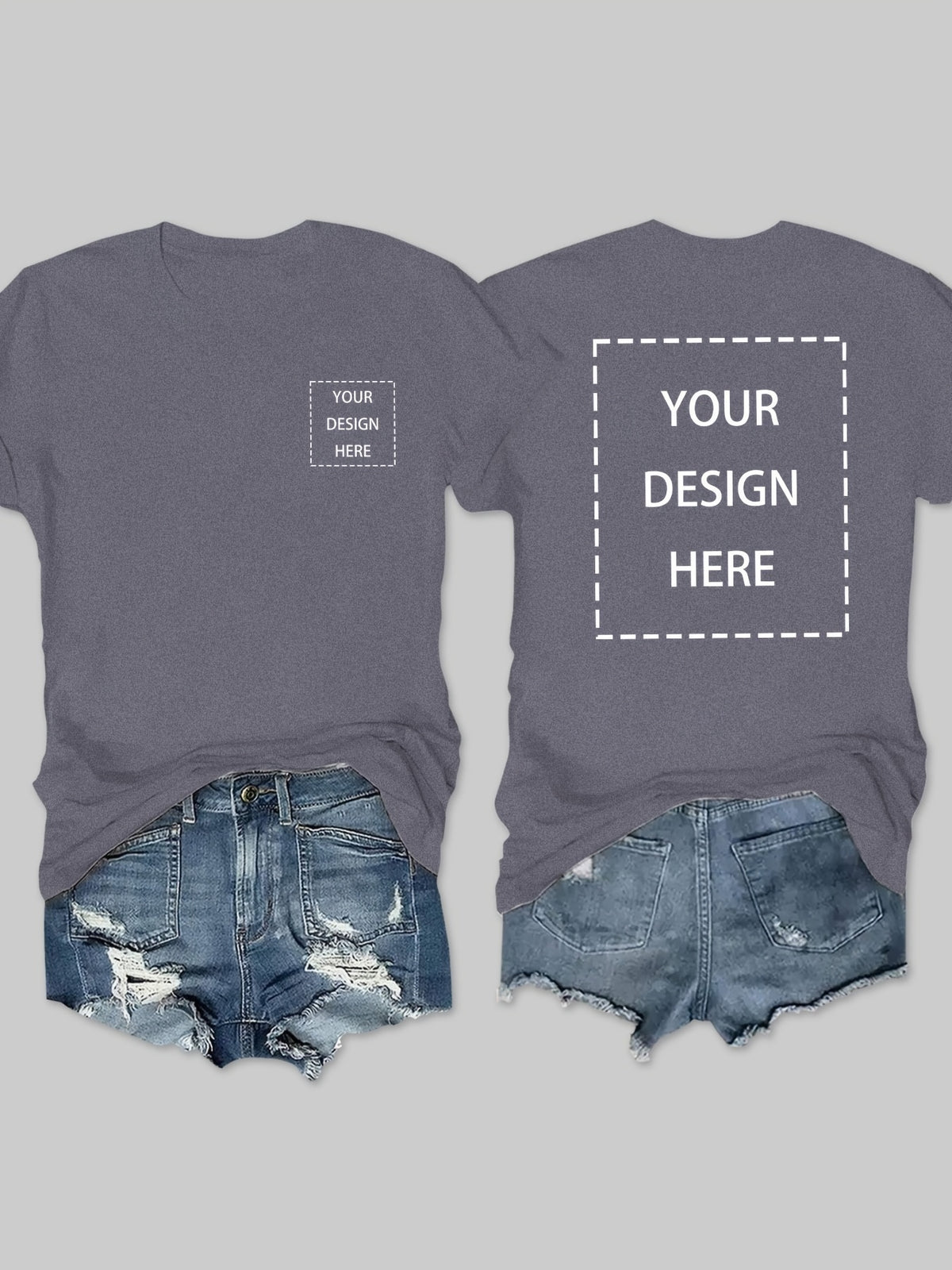 Geometric Letter Print Women T-Shirt Soft Pink Crew Neck Short Sleeve Casual Elegant Top Medium Stretch Spring Summer Fall Machine Washable