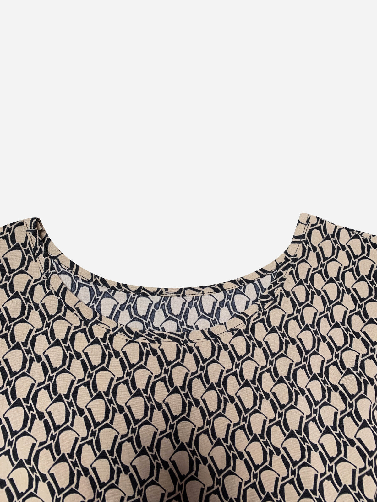 Women's Floral Print Crew Neck Blouse Elegant Loose Fit Top Machine Washable Polyester