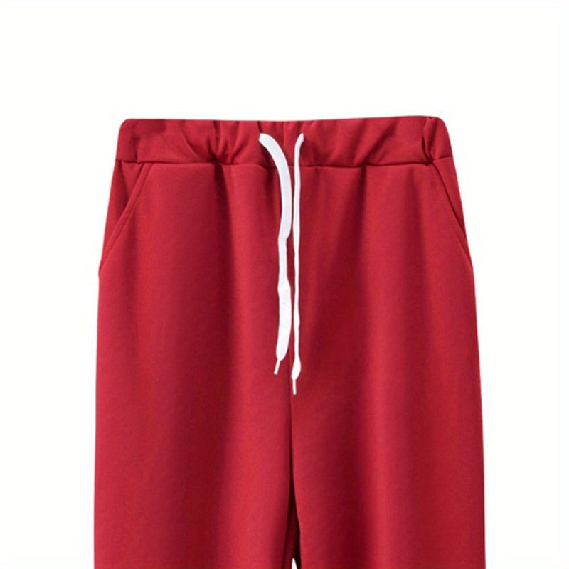 Women's Zip-Up Hoodie Jogger Set 2 Piece Tracksuit Sweatsuit Casual Solid Color Sweatpants Outfit S-XXL