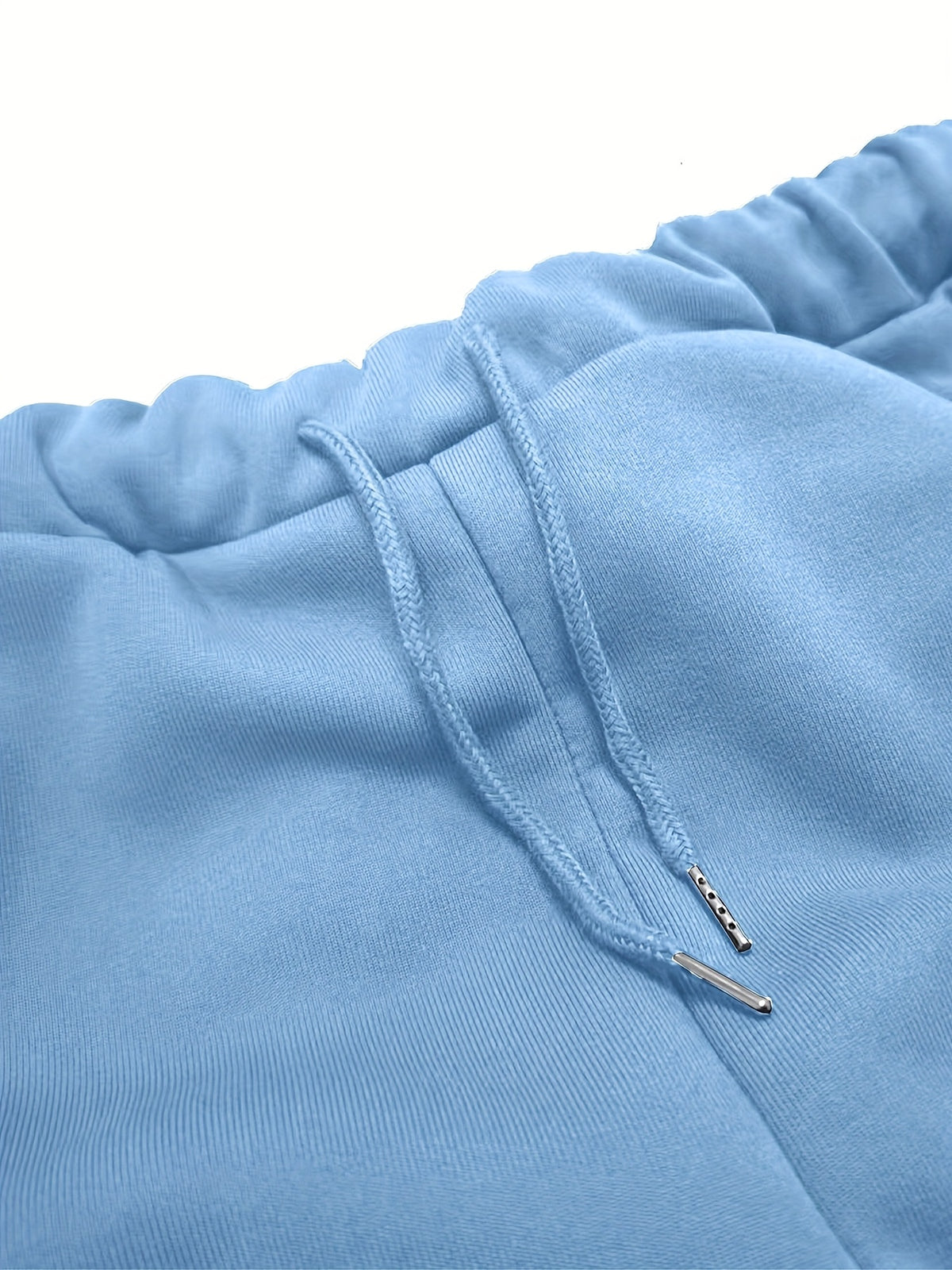 Printed Hoodie Sweatpants Set Women Oversized Fleece-Lined Tracksuit with Pockets Fall Winter Casual Jogger Outfit Dark Green Purple Sky Blue S-XXL