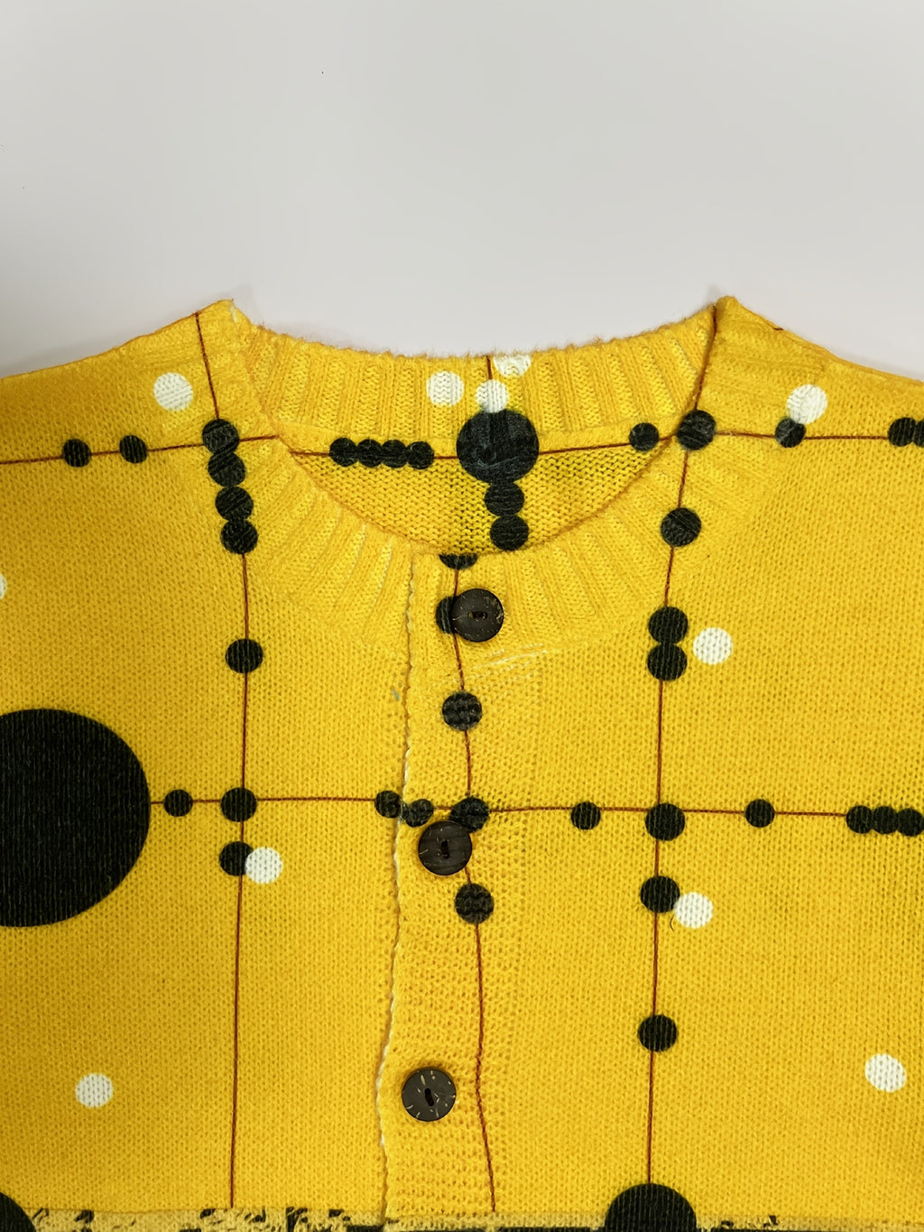 Polka Dot Striped Cardigan Women Long Sleeve 3D Print - Lightweight Open Front Layering Knit Sweater, Casual Chic Outerwear for Spring Fall, Soft Comfortable Fabric