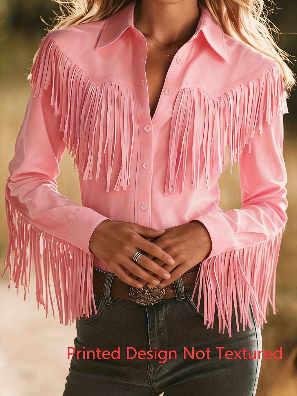 Women Vintage Fringe Lapel Button Blouse Long Sleeve Elegant Minimalist Shirt Chic Office Casual Top Spring Fall Women's Clothing