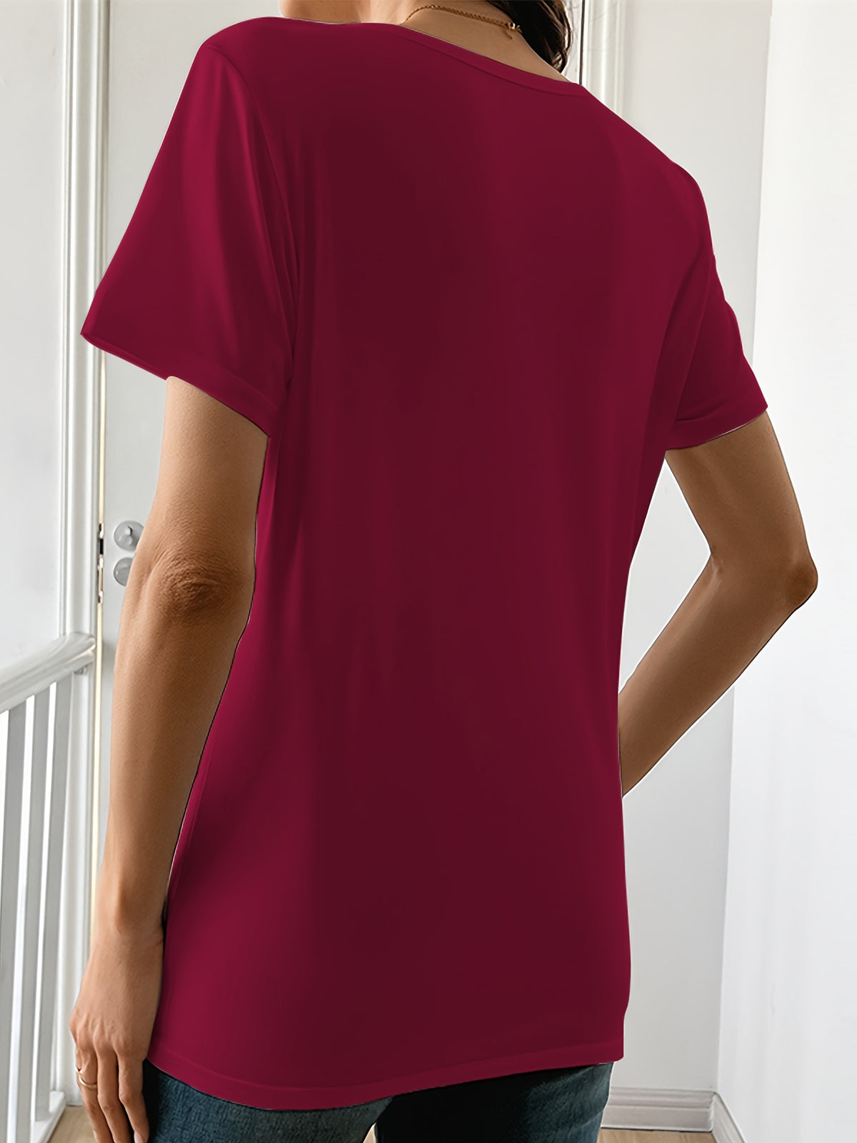Christian Letter Print T-Shirt Women Crew Neck Short Sleeve Faith Graphic Tee Casual Spring Summer Machine Washable S-XXL