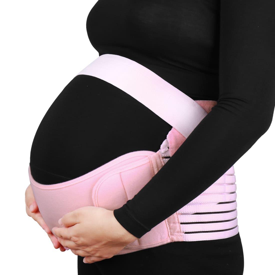 Maternity Support Belt for Pregnant Women - Belly Band for Back & Pelvic Relief, Breathable Adjustable Pregnancy Belly Support, Sizes S-XXL