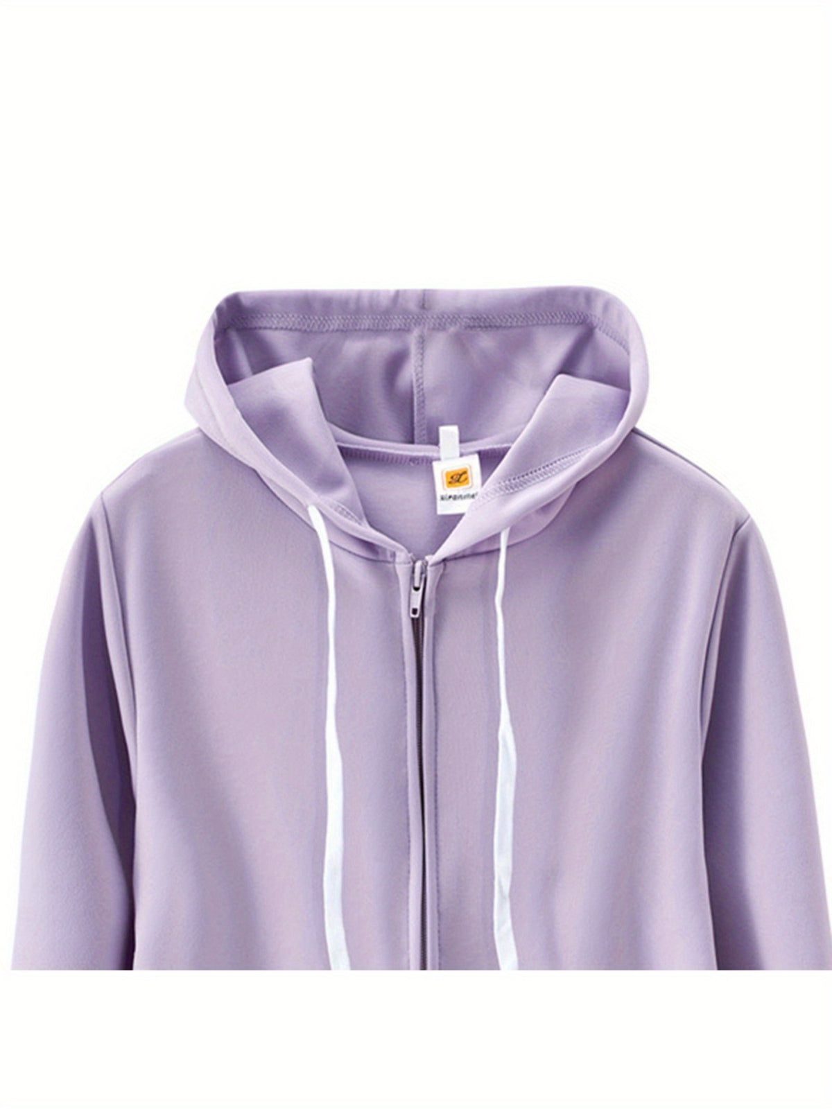 Women's Zip-Up Hoodie Jogger Set 2 Piece Tracksuit Sweatsuit Casual Solid Color Sweatpants Outfit S-XXL