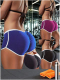 Low Waist Compression Hip Lift Bikini Shorts Women 3-Pack Seamless Opaque Casual Blue Purple Black