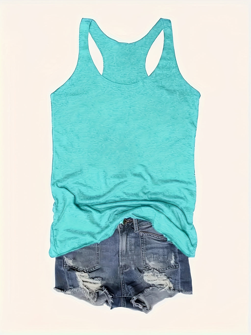 5-Pack Sleeveless Tank Tops for Women | Round Neck Stretchy Casual Cami Tops | Multipack Basic Layering Tops | Spring Summer Everyday Vest Tank Women