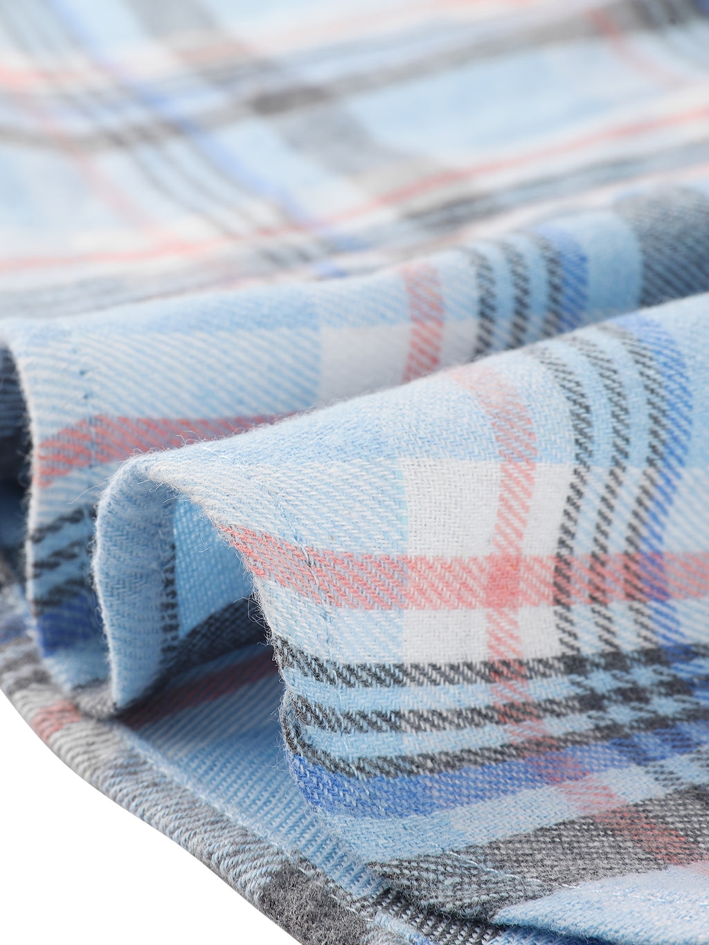 Western Plaid Button Shirt for Women | Classic Flannel Checkered Long Sleeve Top | Casual Country Style Blouse | Machine Washable Women's Plaid Shirt