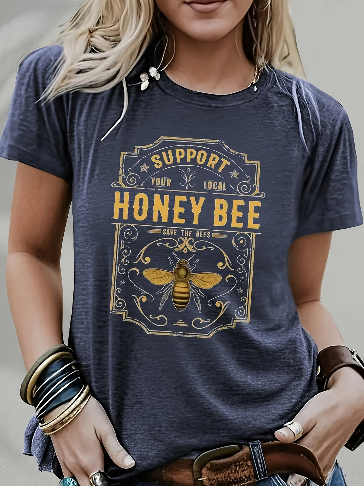 Casual Short Sleeve T-Shirt Women Crew Neck Rose Red Regular Fit Spring Summer Outdoor S-XXL