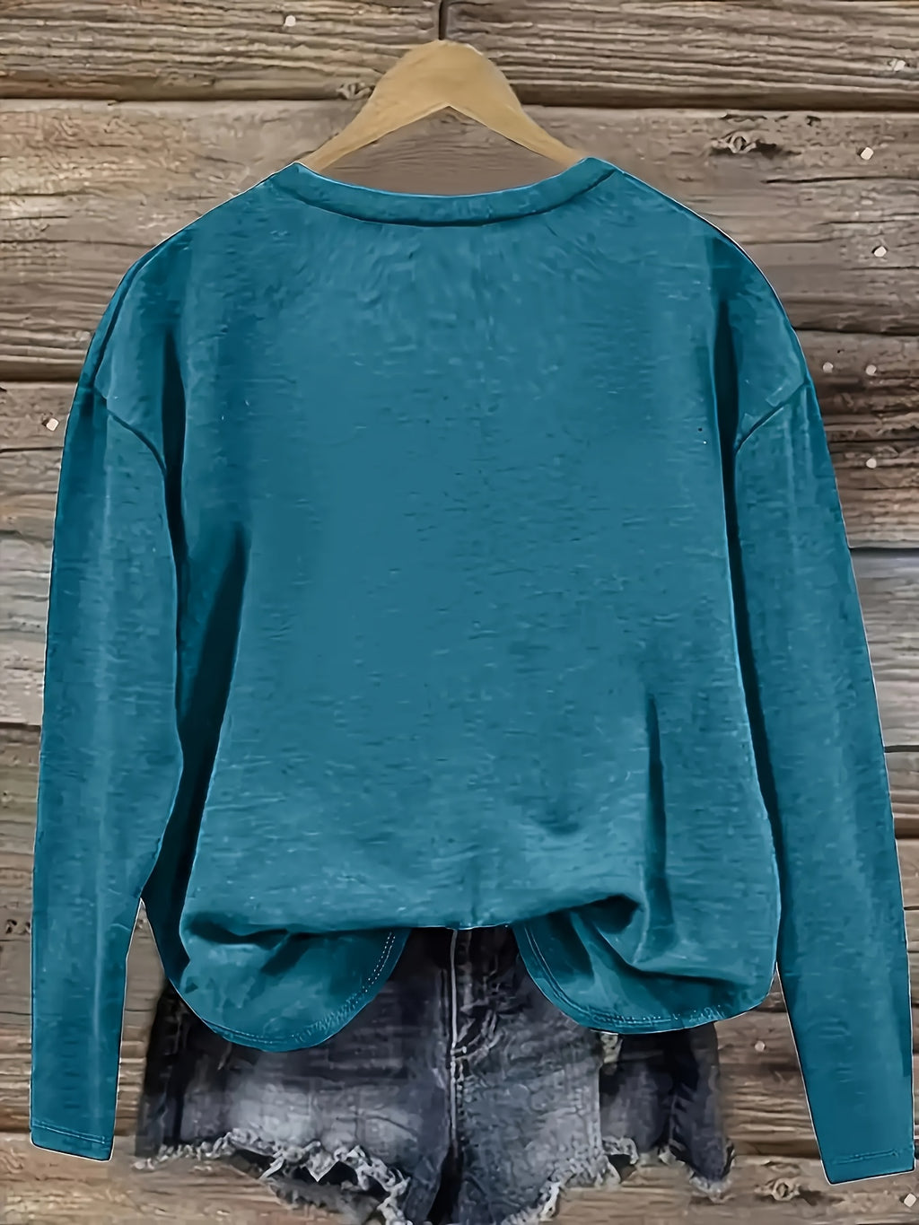 Vintage Slogan Long Sleeve Tee Women I'm Not Made in Winter Print Round Neck 200gsm Stretchy Casual Spring Fall Top S-XXL