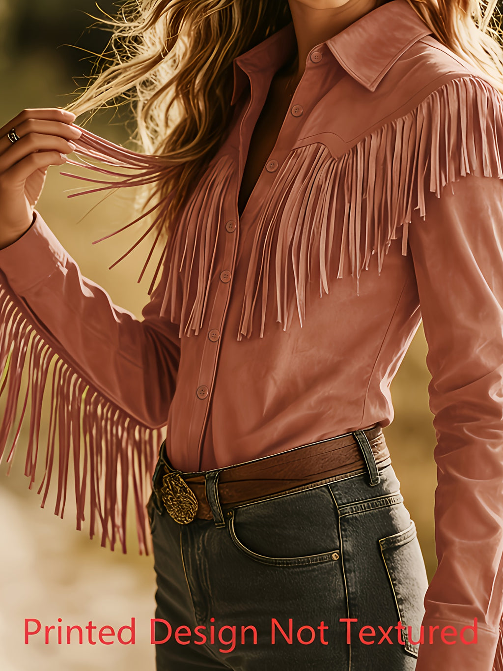 Women Vintage Fringe Lapel Button Blouse Long Sleeve Elegant Minimalist Shirt Chic Office Casual Top Spring Fall Women's Clothing