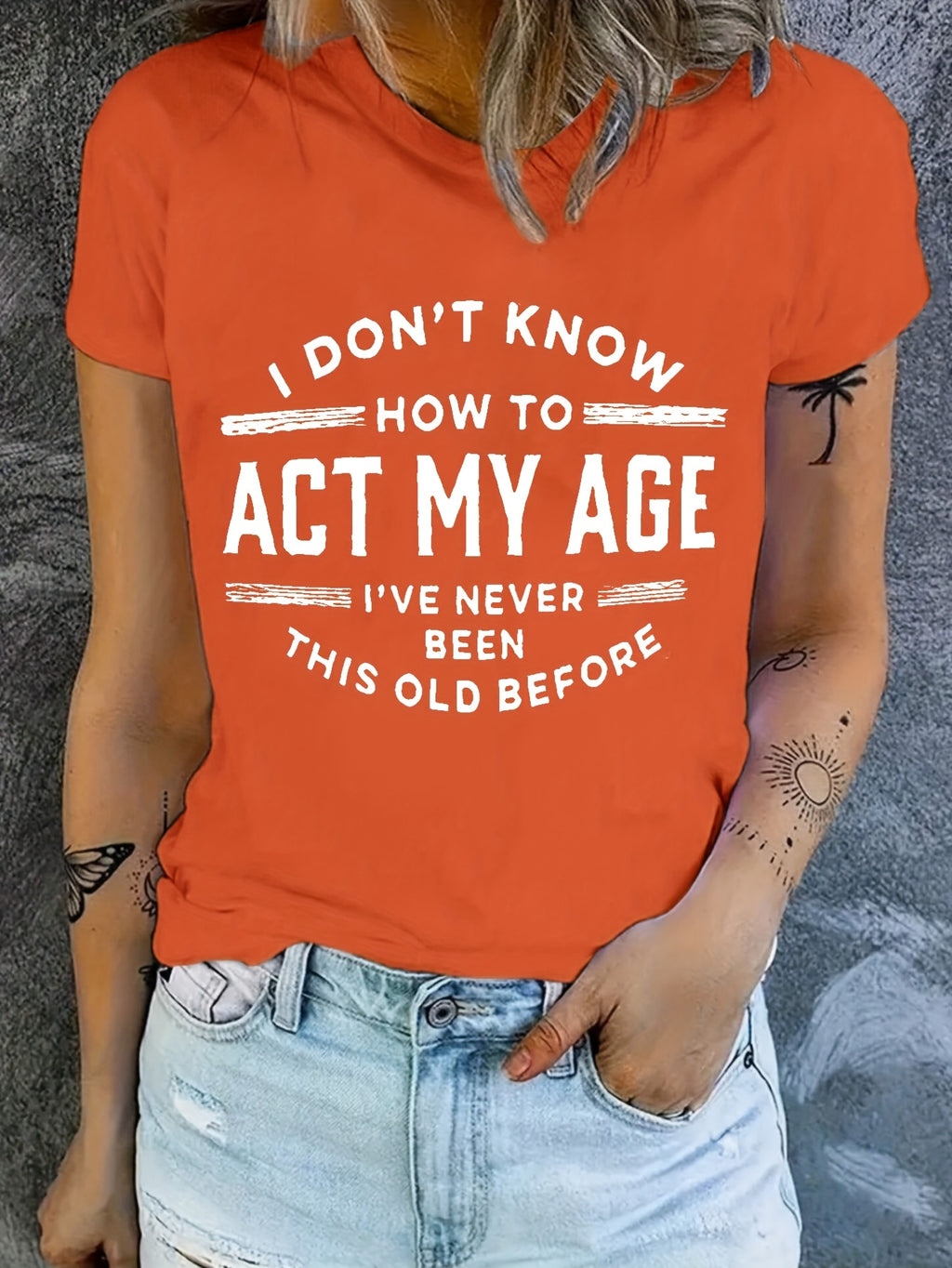 Alphabet Graphic Print T-Shirt for Women - Lightweight Breathable Crew Neck Short Sleeve Casual Tee Spring Summer Soft Stretch Top