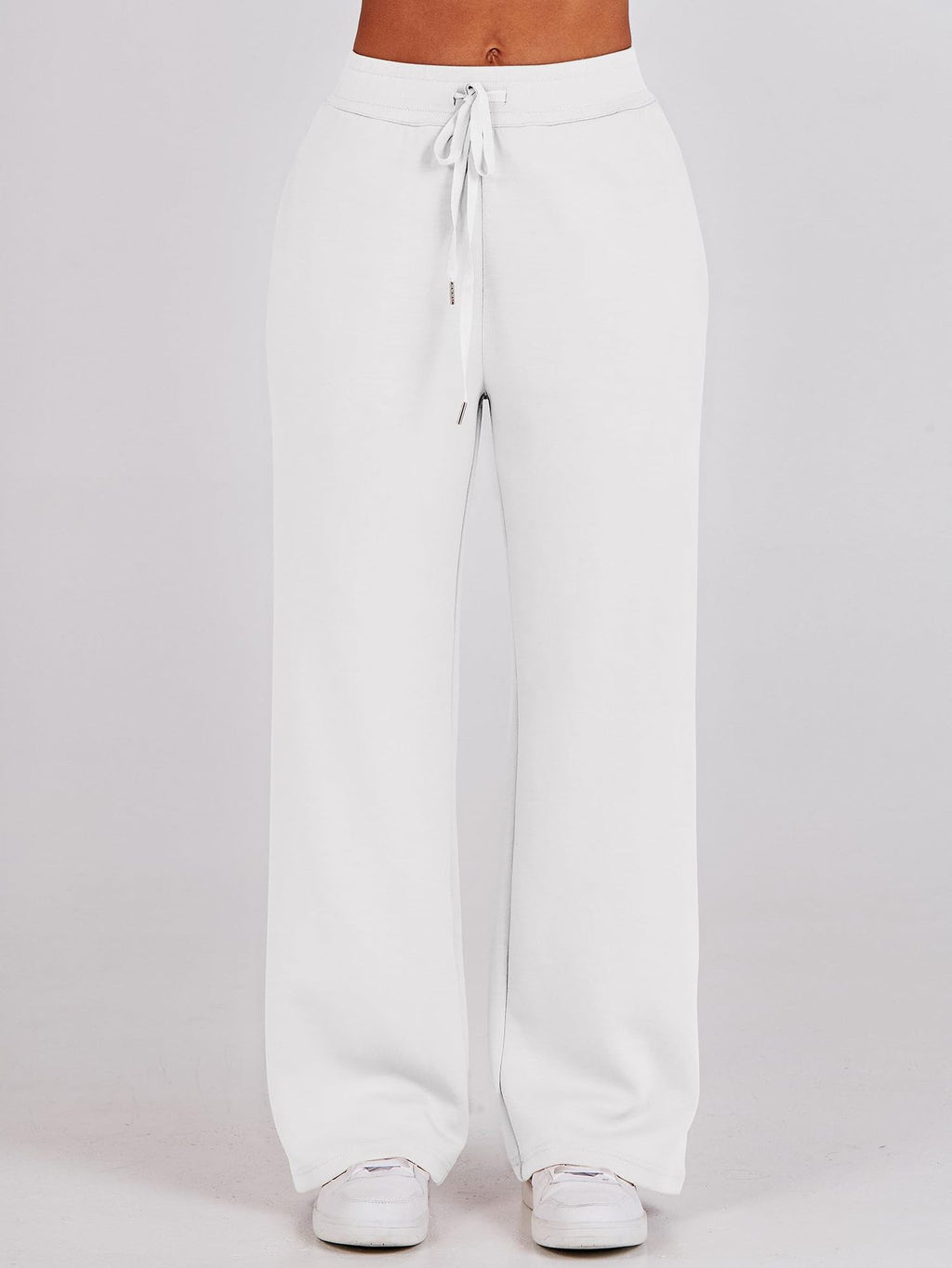 Zipper Sweatshirt Wide-Leg Pants 2 Piece Set Women Casual Tracksuit Outfit for Spring Fall - Loose Fit Jogger Co-ord Set