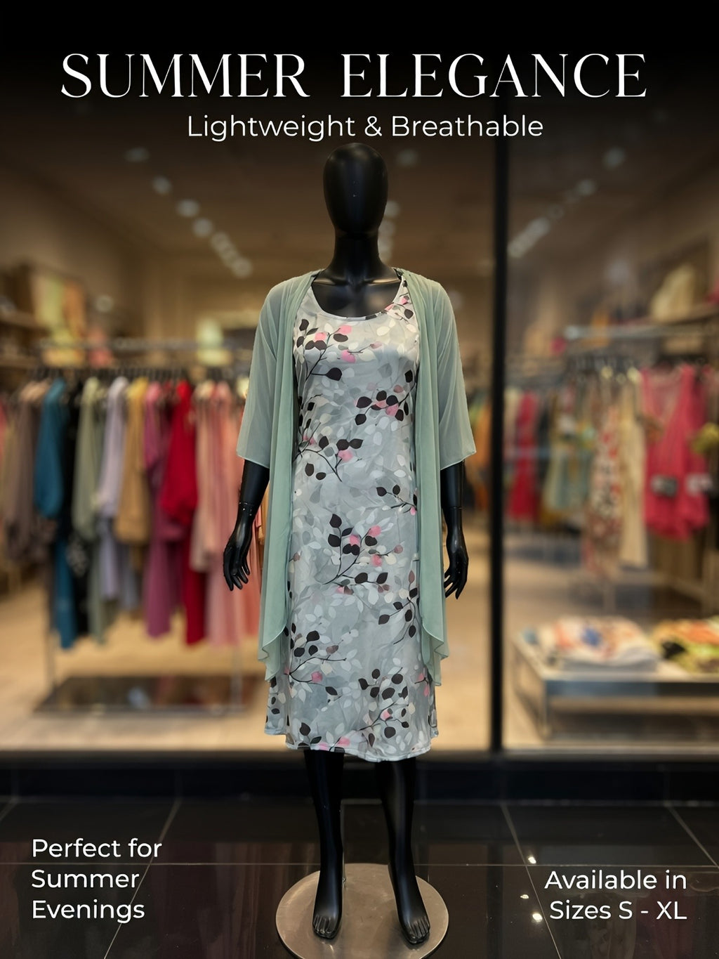 Women's 2-Piece Chiffon Dress Set Elegant Matching Top & Skirt Spring Summer Casual to Evening Wear