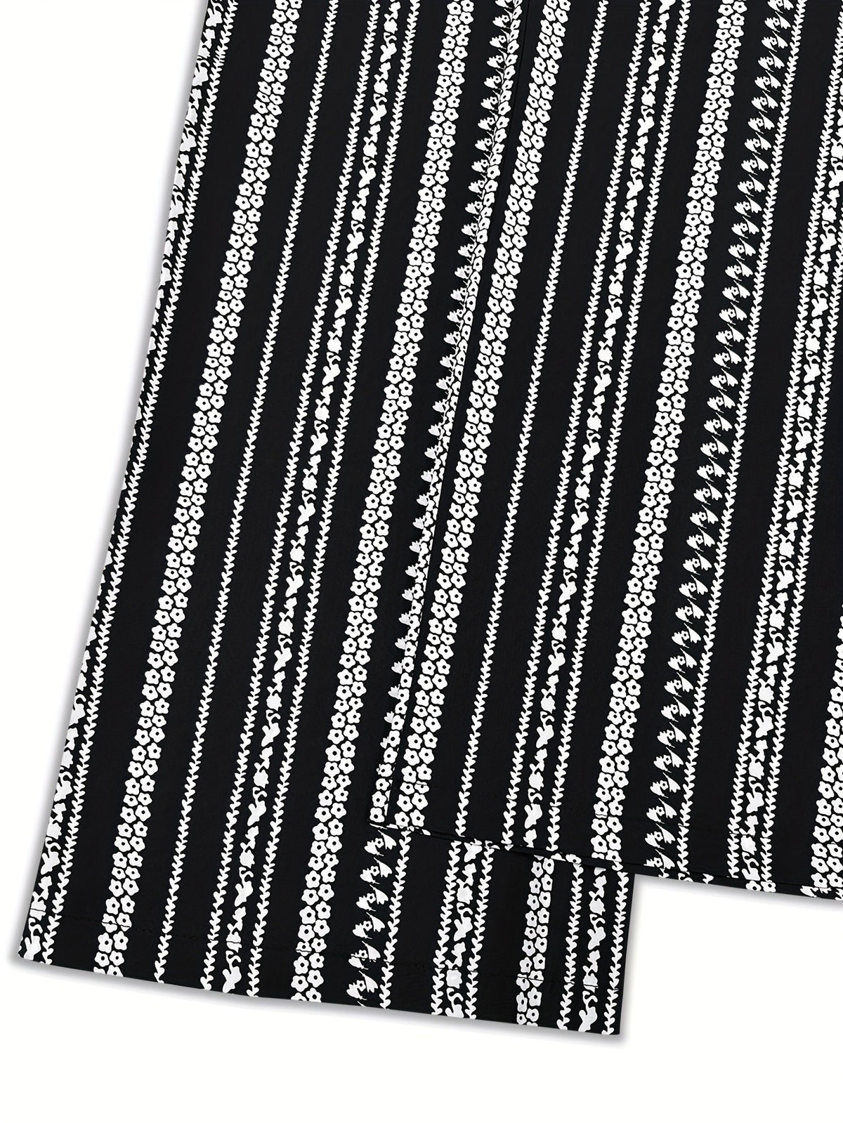 Strapless Striped Wide-Leg Jumpsuit Women Black White Smocked Tube Top Casual Loose Summer Vacation Romper S-XXL