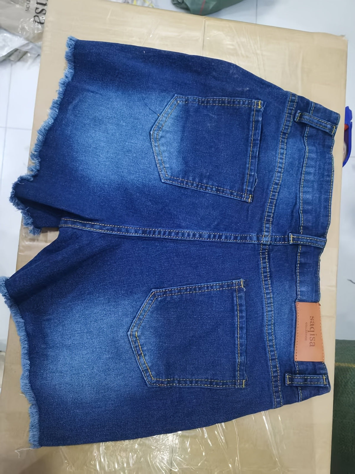 High Waisted Ripped Denim Shorts Women Casual Distressed Raw Hem Jean Shorts Loose Fit Streetwear Summer Outfits
