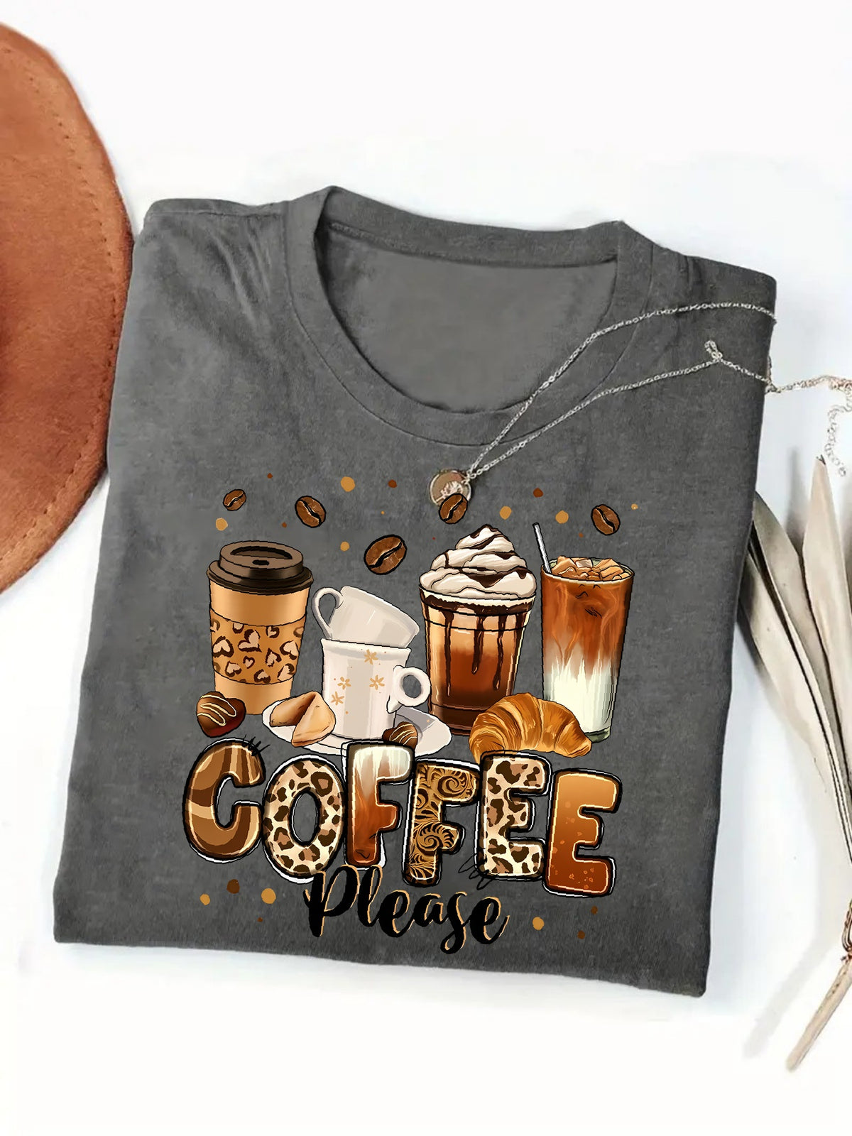 Geometric Pattern Print T-Shirt Women Crew Neck Short Sleeve Stretch Casual Fun Tee Multicolor S-XXL