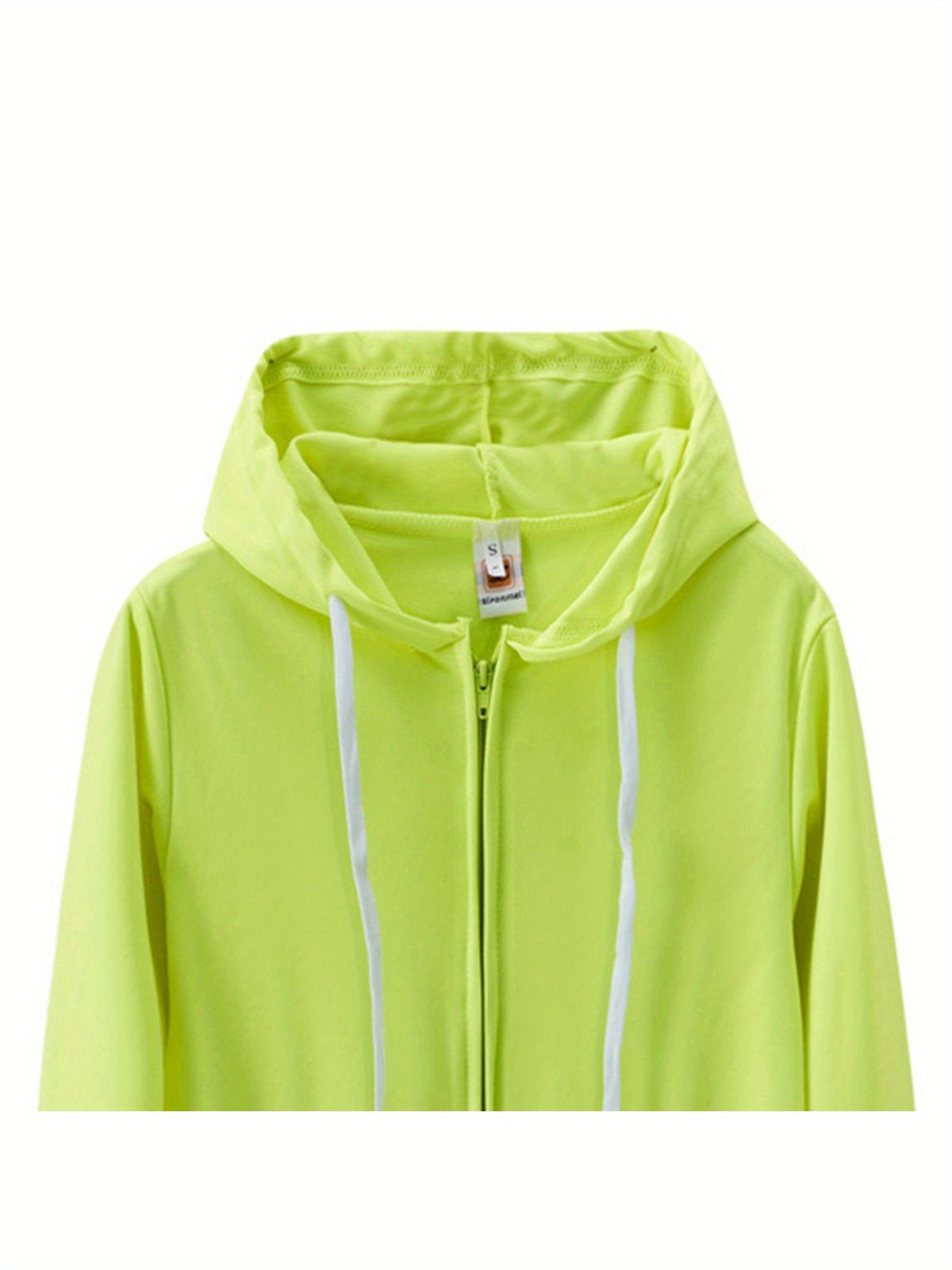 Women's Zip-Up Hoodie Jogger Set 2 Piece Tracksuit Sweatsuit Casual Solid Color Sweatpants Outfit S-XXL