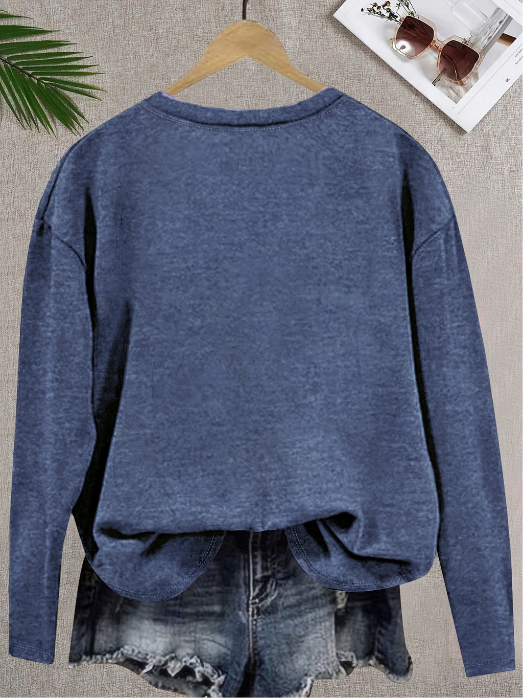 Vintage Slogan Long Sleeve Tee Women I'm Not Made in Winter Print Round Neck 200gsm Stretchy Casual Spring Fall Top S-XXL