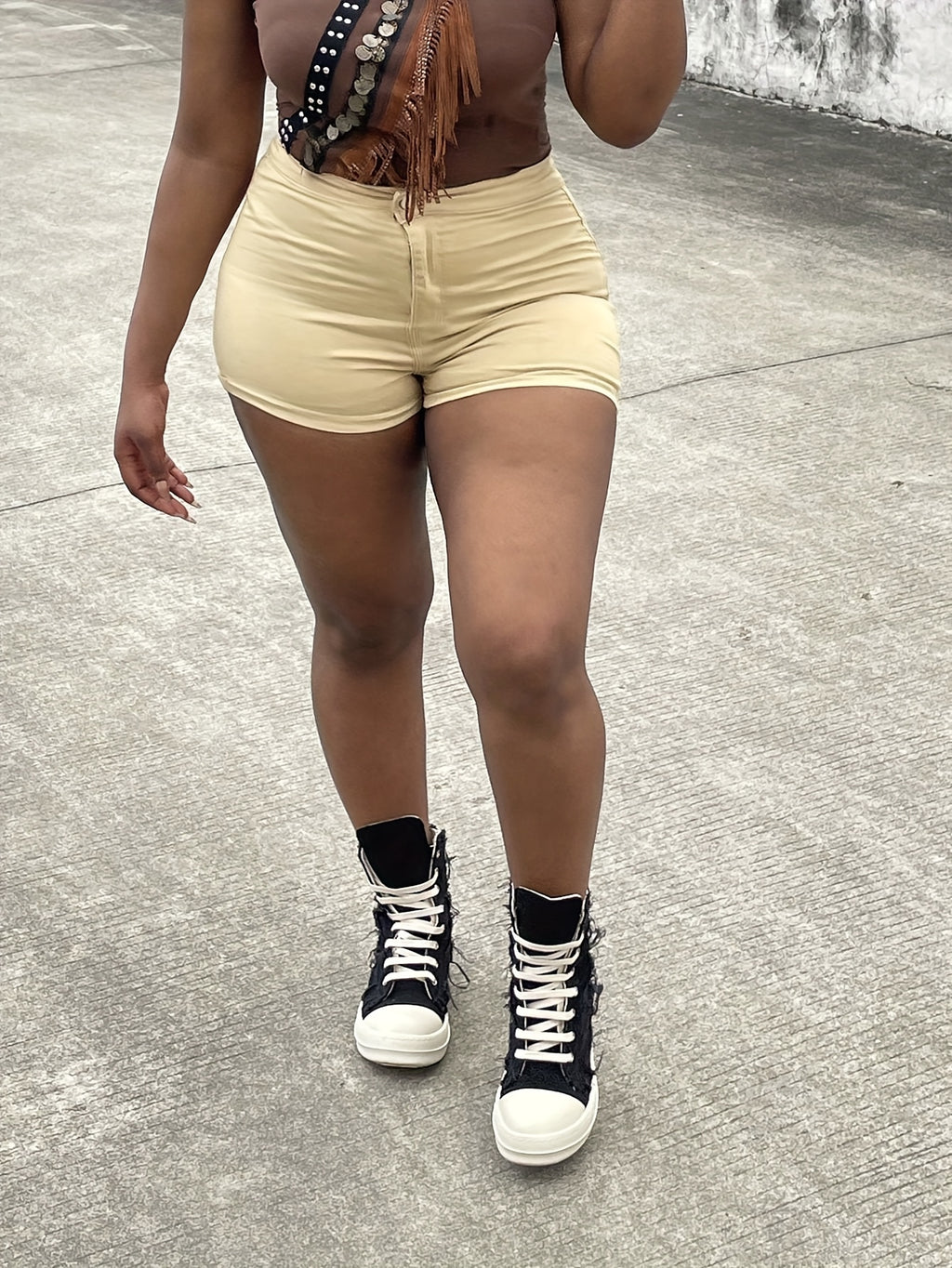 High Waist Elastic Denim Shorts Women Hip Lifting Sexy Classic Dark Blue Light Blue Medium Blue Black White S-XXL