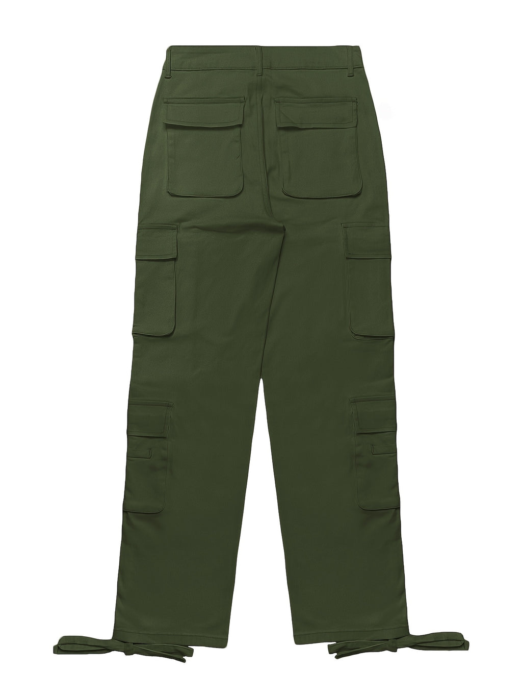 Low Waist Cargo Denim Pants Women Street Hip-Hop Style Multi Pocket Wide Leg Workwear Casual Jeans Apricot Grey Khaki S-XXL