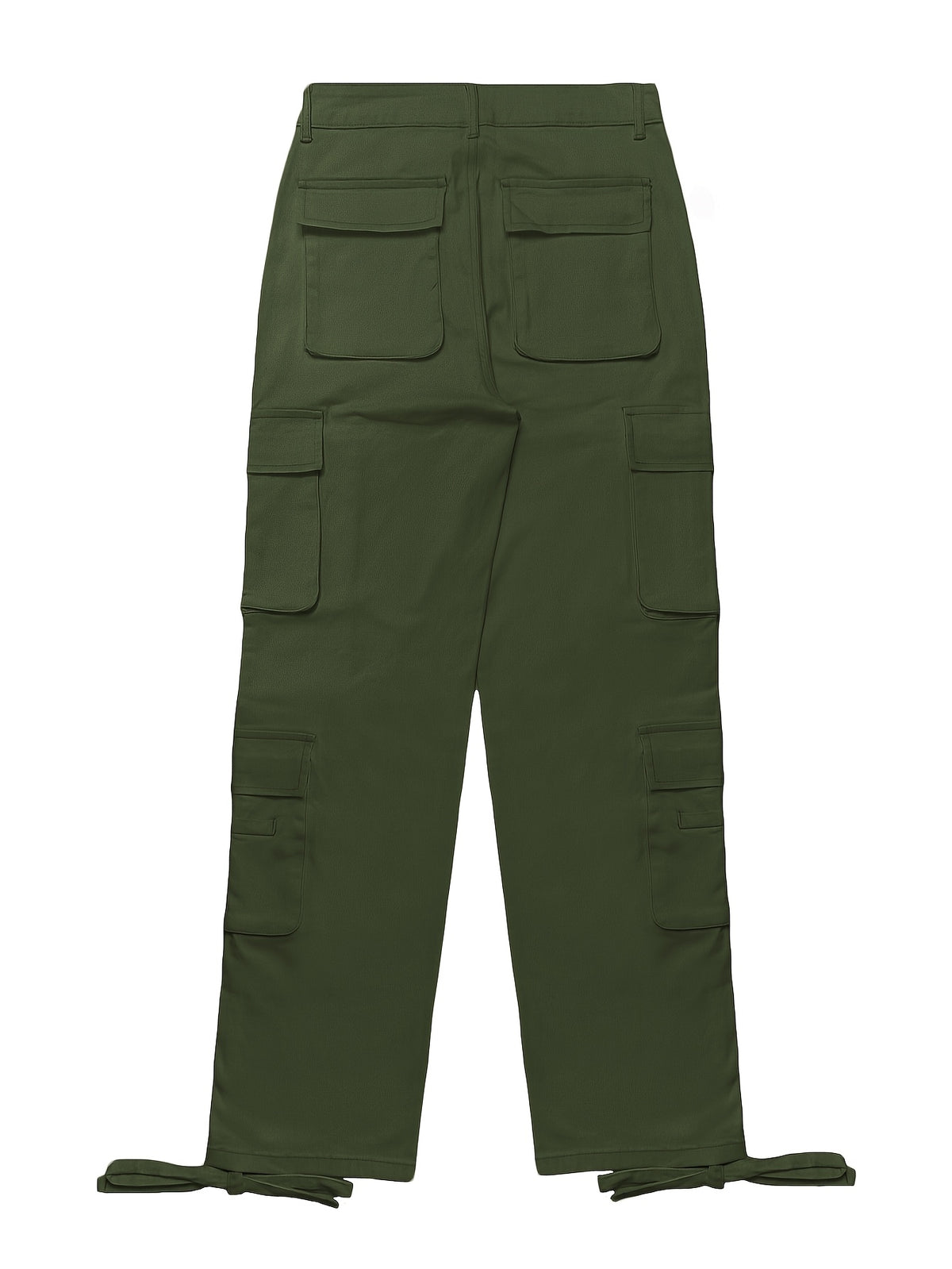 Low Waist Cargo Denim Pants Women Street Hip-Hop Style Multi Pocket Wide Leg Workwear Casual Jeans Apricot Grey Khaki S-XXL