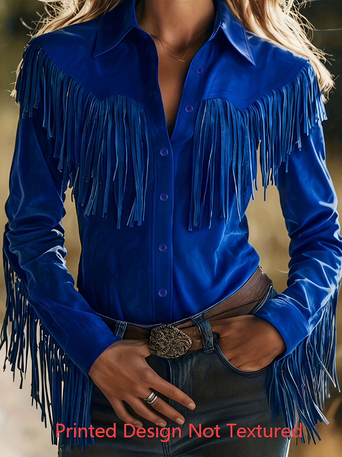 Women Vintage Fringe Lapel Button Blouse Long Sleeve Elegant Minimalist Shirt Chic Office Casual Top Spring Fall Women's Clothing
